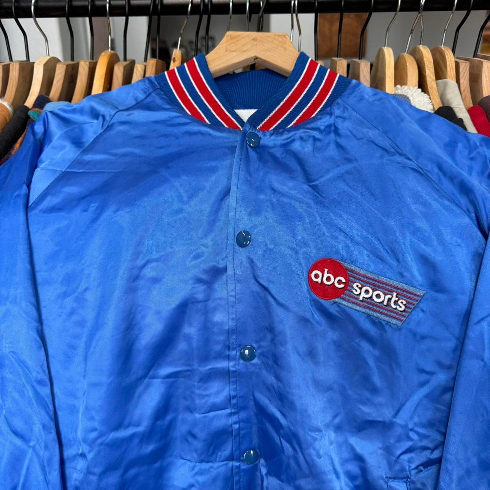 Other Vintage 1973 ABC Sports Nylon Bomber Jacket Size US XL / EU 56 / 4 - 3 Thumbnail