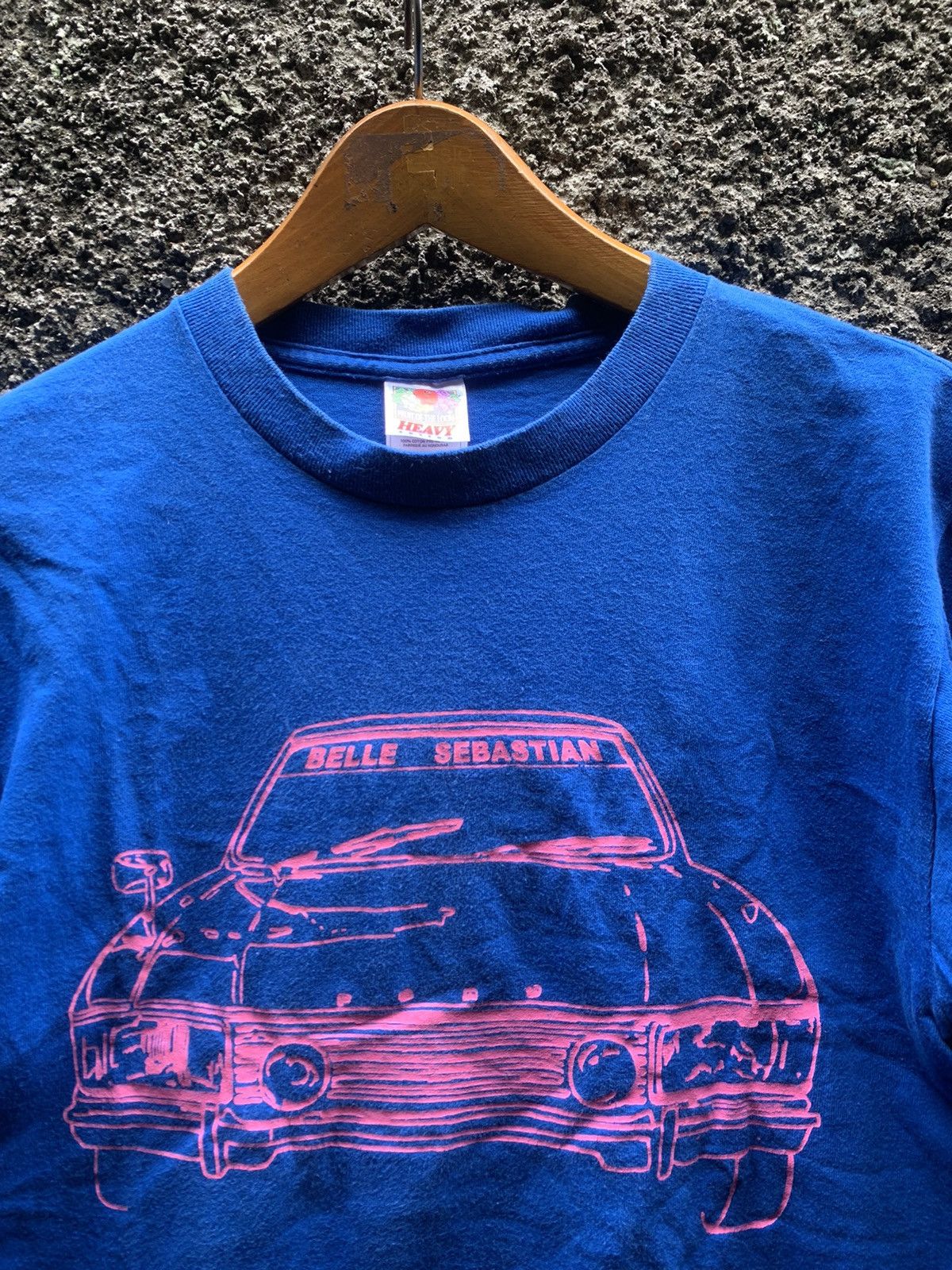 image of Band Tees x Vintage 90’S Belle And Sebastian Shirt in Blue, Men's (Size Medium)