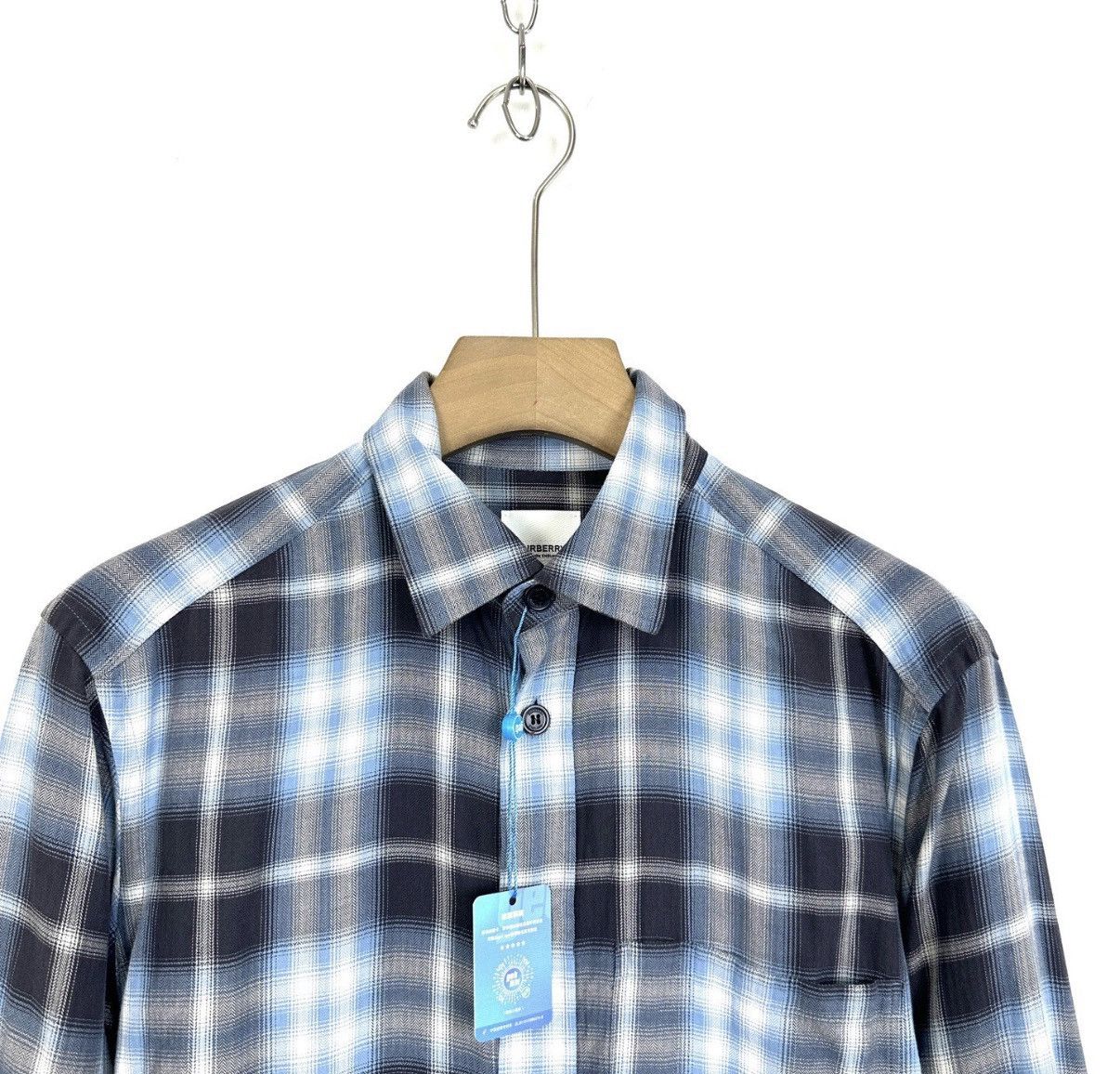 Burberry Burberry Check Long Sleeve Shirt K12 Size US S / EU 44-46 / 1 - 3 Thumbnail
