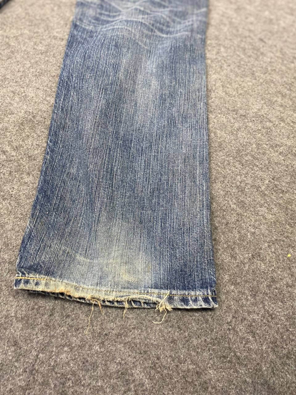 Edwin vintage edwin rebel distressed denim top button missing Size US 33 - 5 Thumbnail