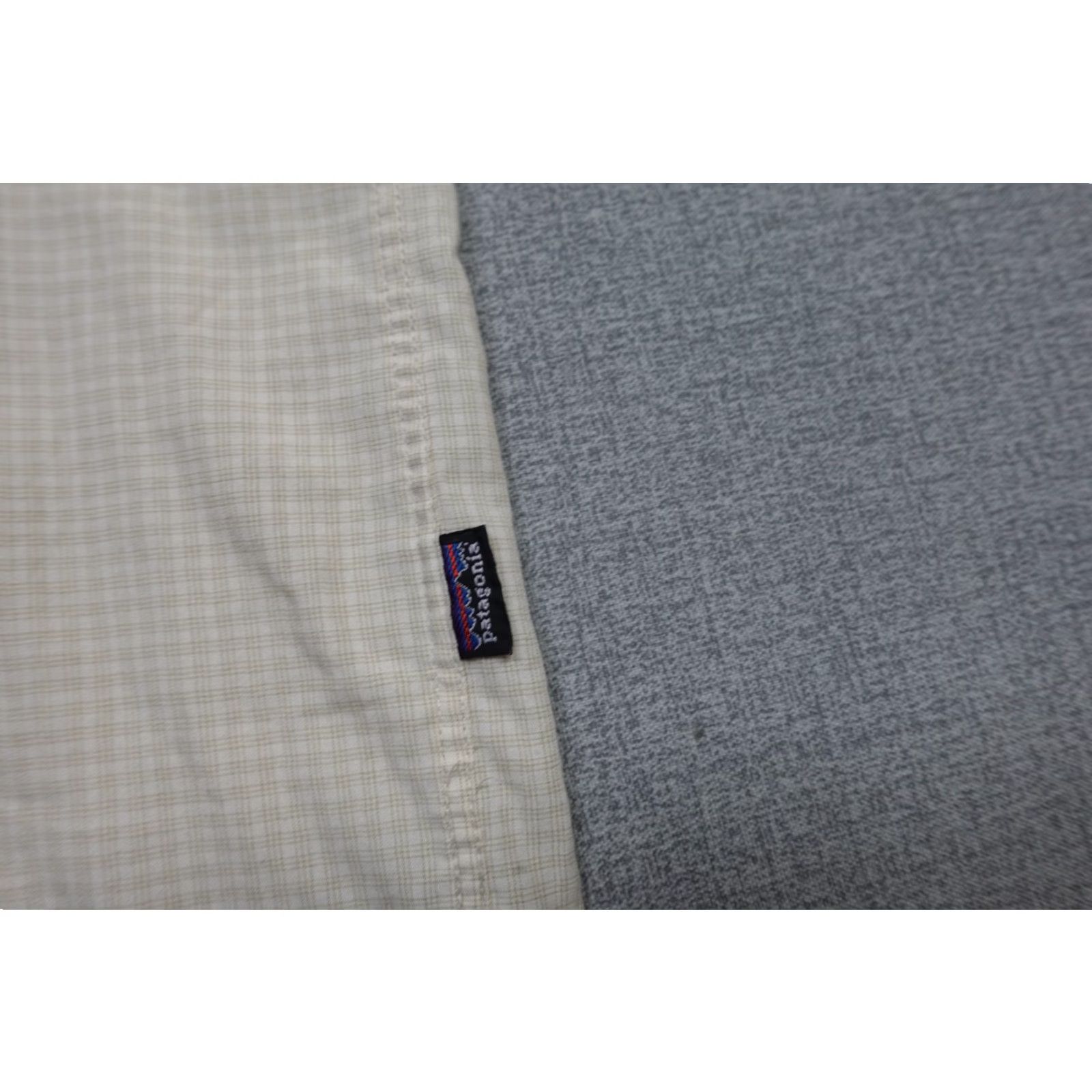 Patagonia Patagonia Shirt Mens 2XL Beige Long Sleeve Button-Up Organic Cotton Plaid Embroidered Pocketed Outdoor Size US XXL / EU 58 / 5 - 6 Thumbnail
