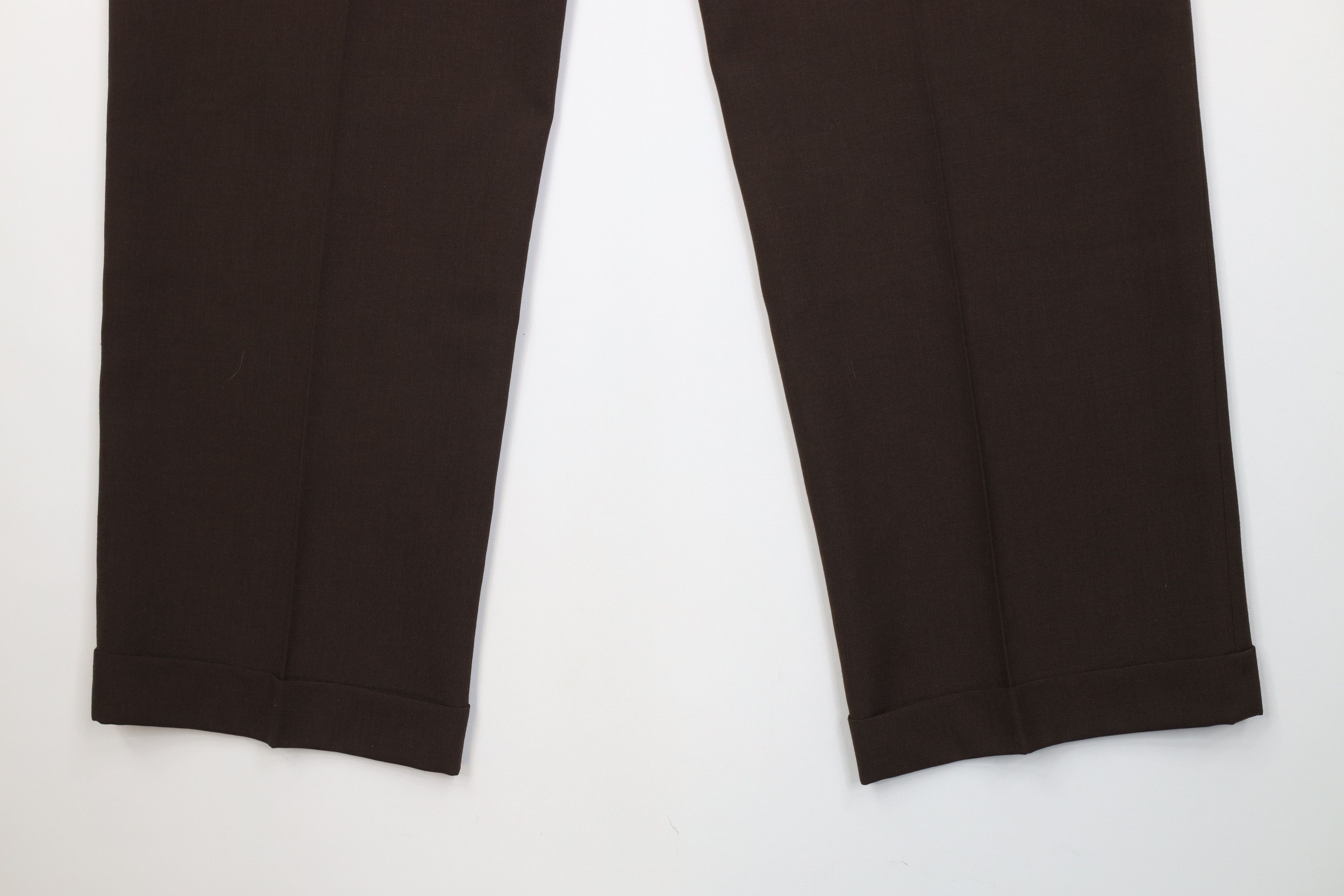 Vintage Vintage 70s Streetwear Wide Leg Chino Pants Brown USA Size US 36 / EU 52 - 14 Thumbnail