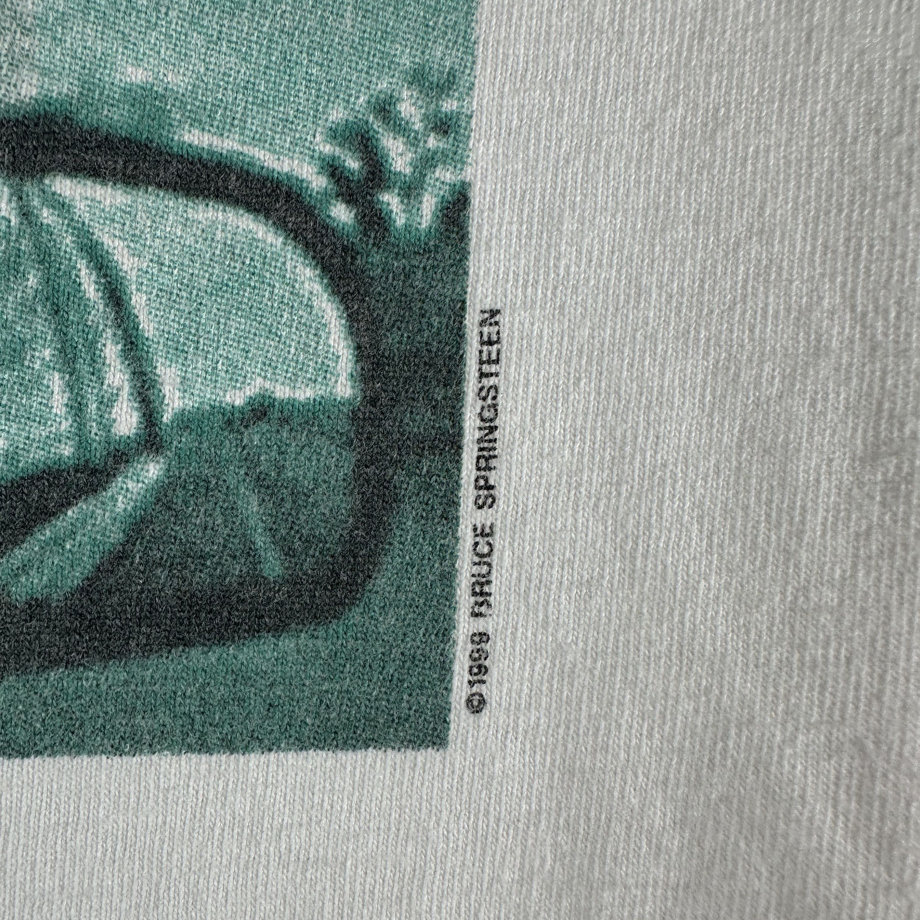 Vintage ​​Vintage 1999 Bruce Springsteen Tour Concert T-shirt Size US XL / EU 56 / 4 - 3 Thumbnail