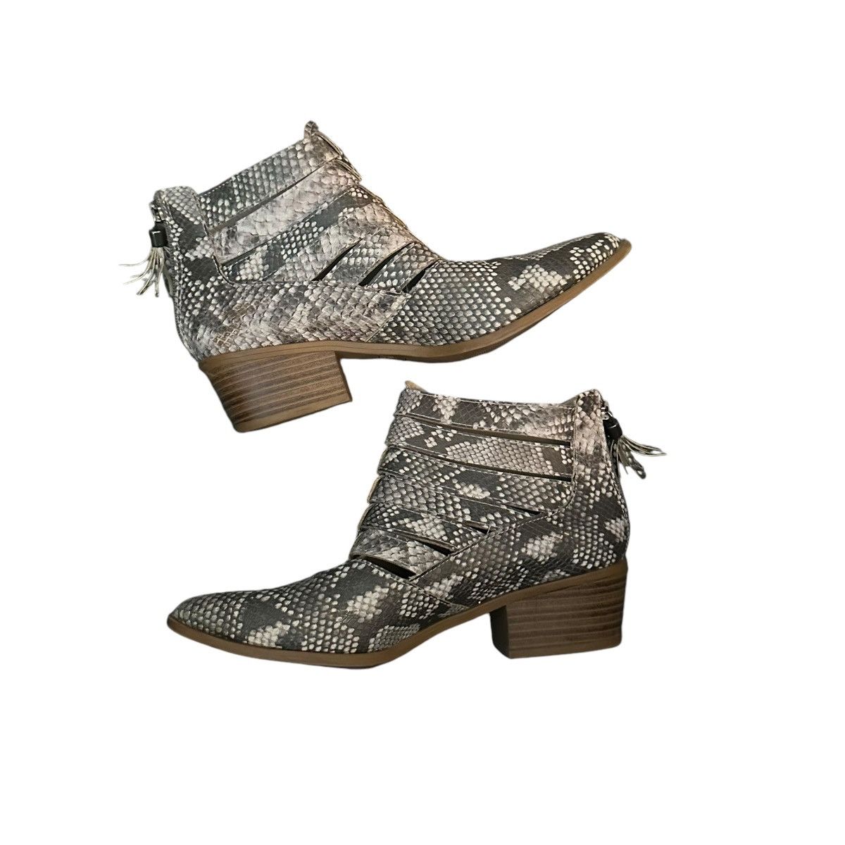 Other Fergalicious Malaki snakeskin ankle boots Size US 8 / IT 38 - 4 Thumbnail
