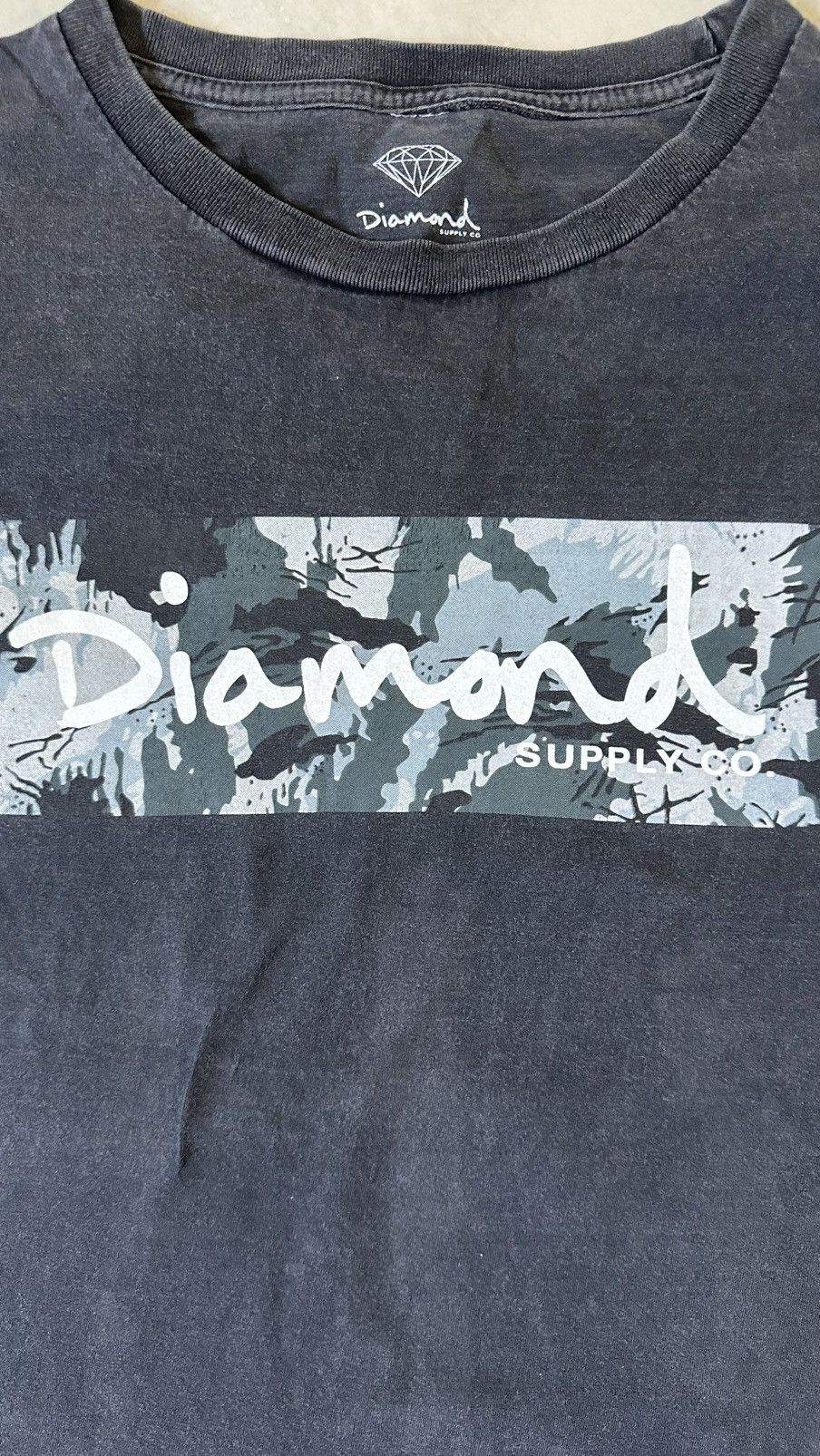 Diamond Supply Co. DIAMOND BOX LOGO TEE WELL FADED Size US XXL / EU 58 / 5 - 2 Thumbnail