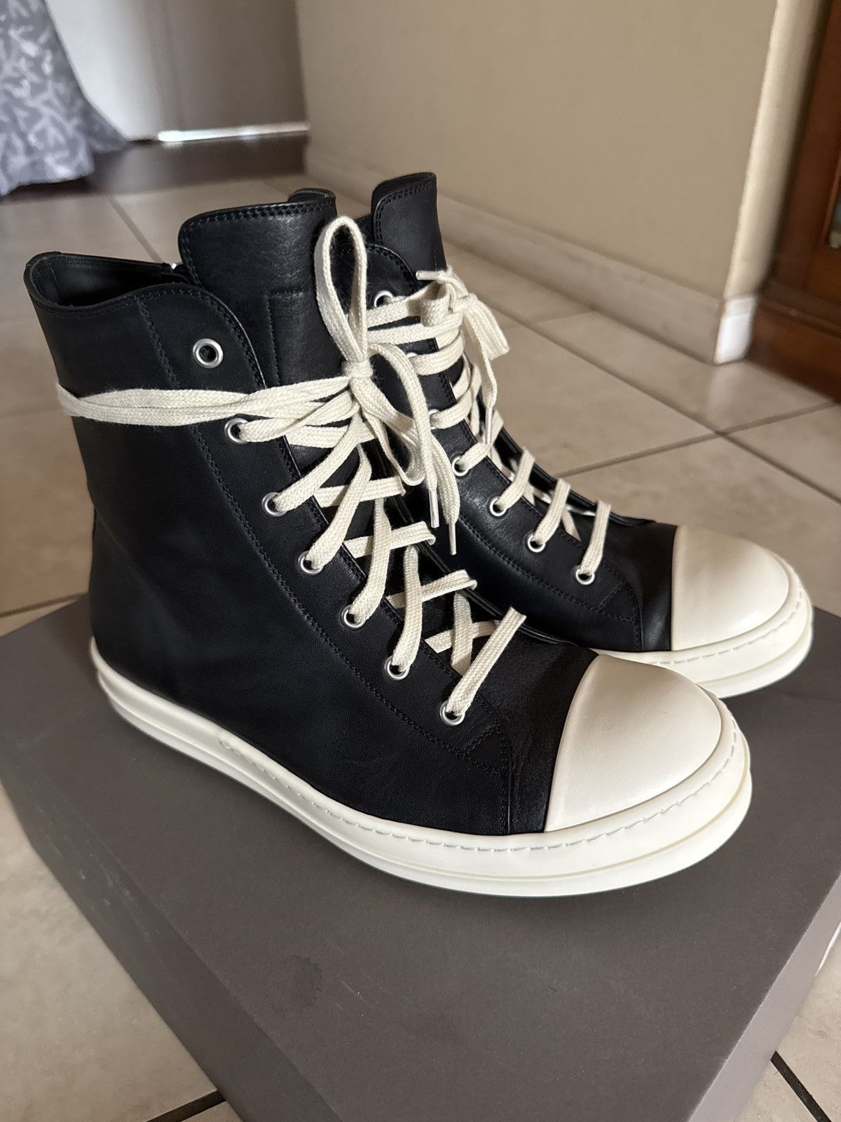 Rick Owens Rick Owens Ramones High Size US 9 / EU 42 - 1 Thumbnail