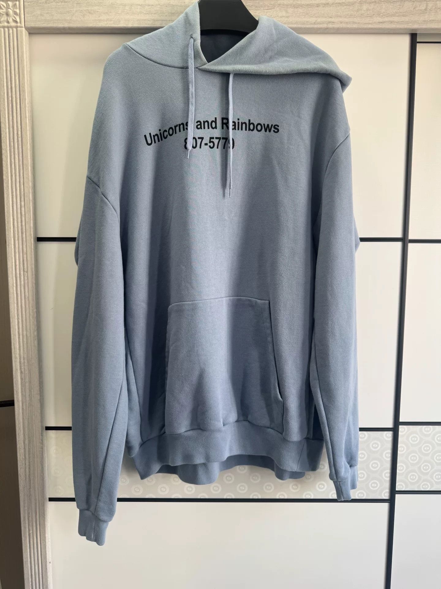 Vetements Vetements Blue Hoodie M Men Size US M / EU 48-50 / 2 - 1 Thumbnail