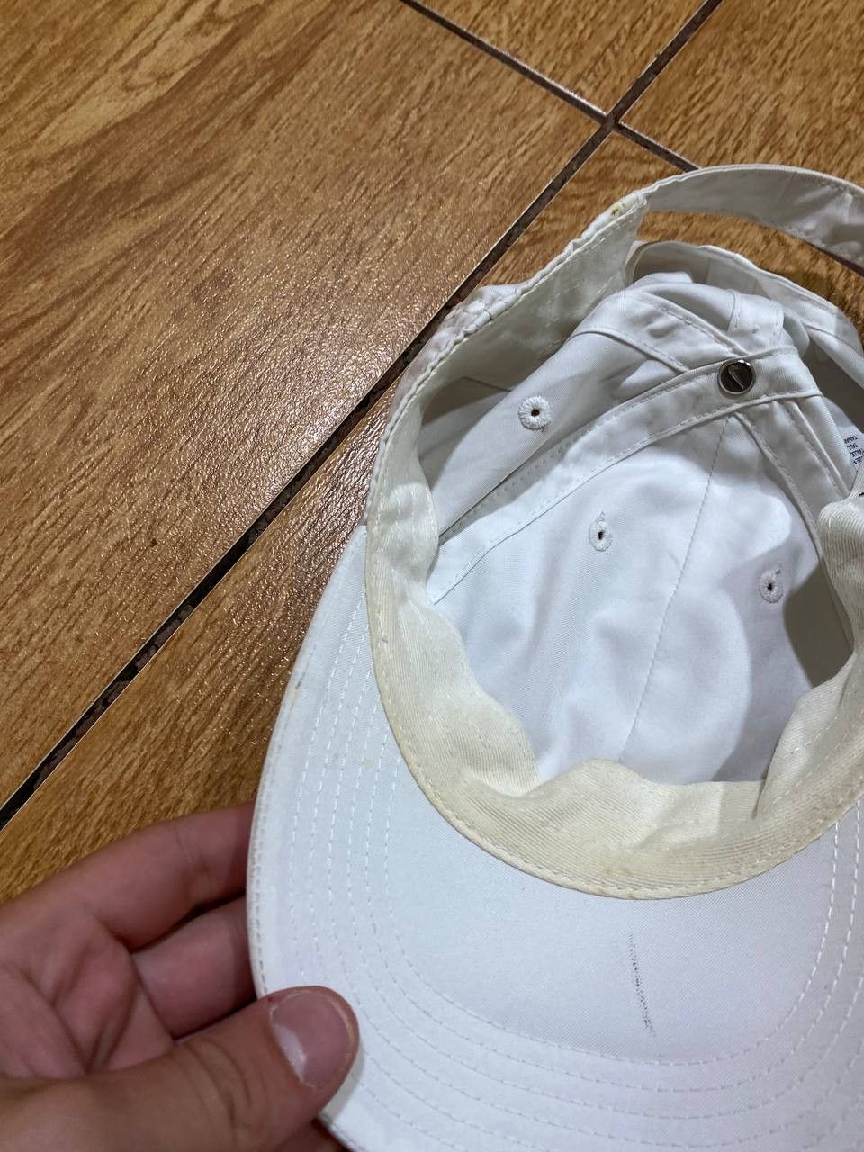 Nike Hats white Vintage Nike Cap Y2K metal logo streetwear Size ONE SIZE - 13 Thumbnail