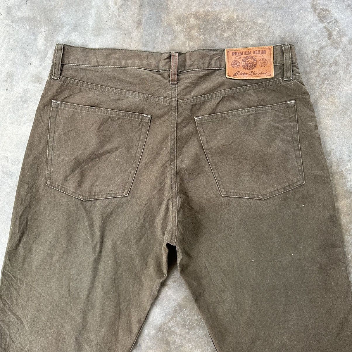 Eddie Bauer × Vintage Vintage Eddie Bauer Straight Cut Casual Trousers Pants Size US 36 / EU 52 - 10 Thumbnail