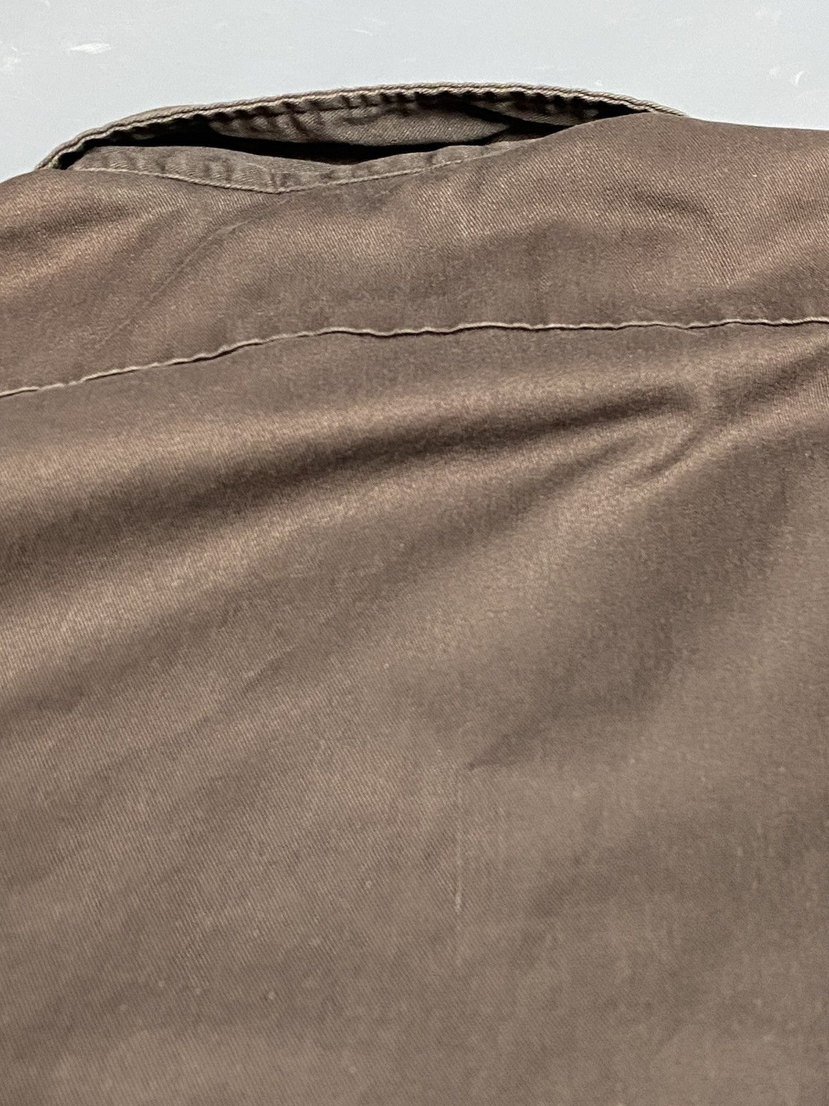 Dickies Vtg Dickies Work Faded Shirt Long Sleeve Brown/Khaki Size XL Size US XL / EU 56 / 4 - 19 Thumbnail