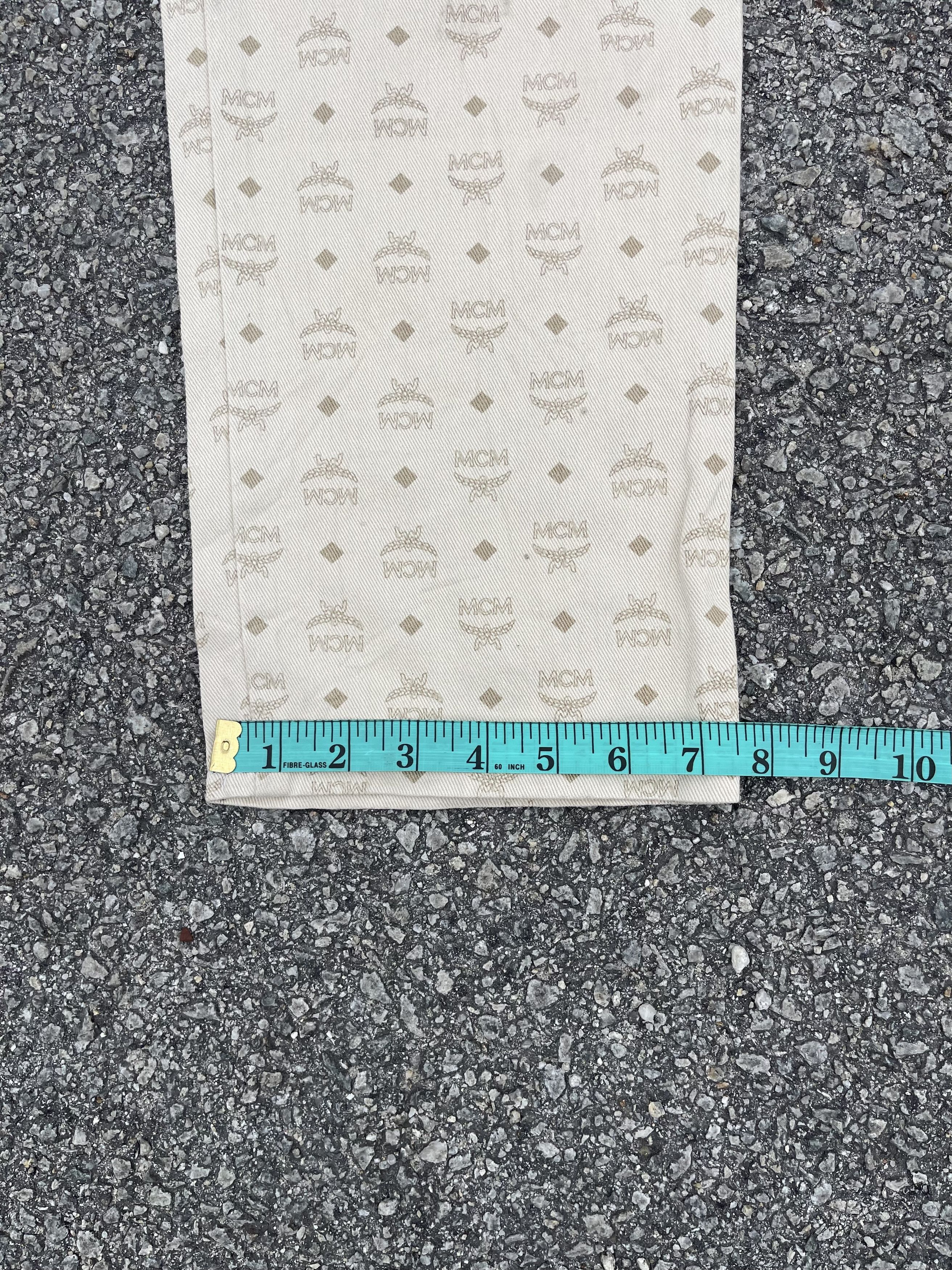 MCM × Vintage Vtg MCM Monogram Beige Colour Size 26 Size 26" / US 2 / IT 38 - 12 Thumbnail