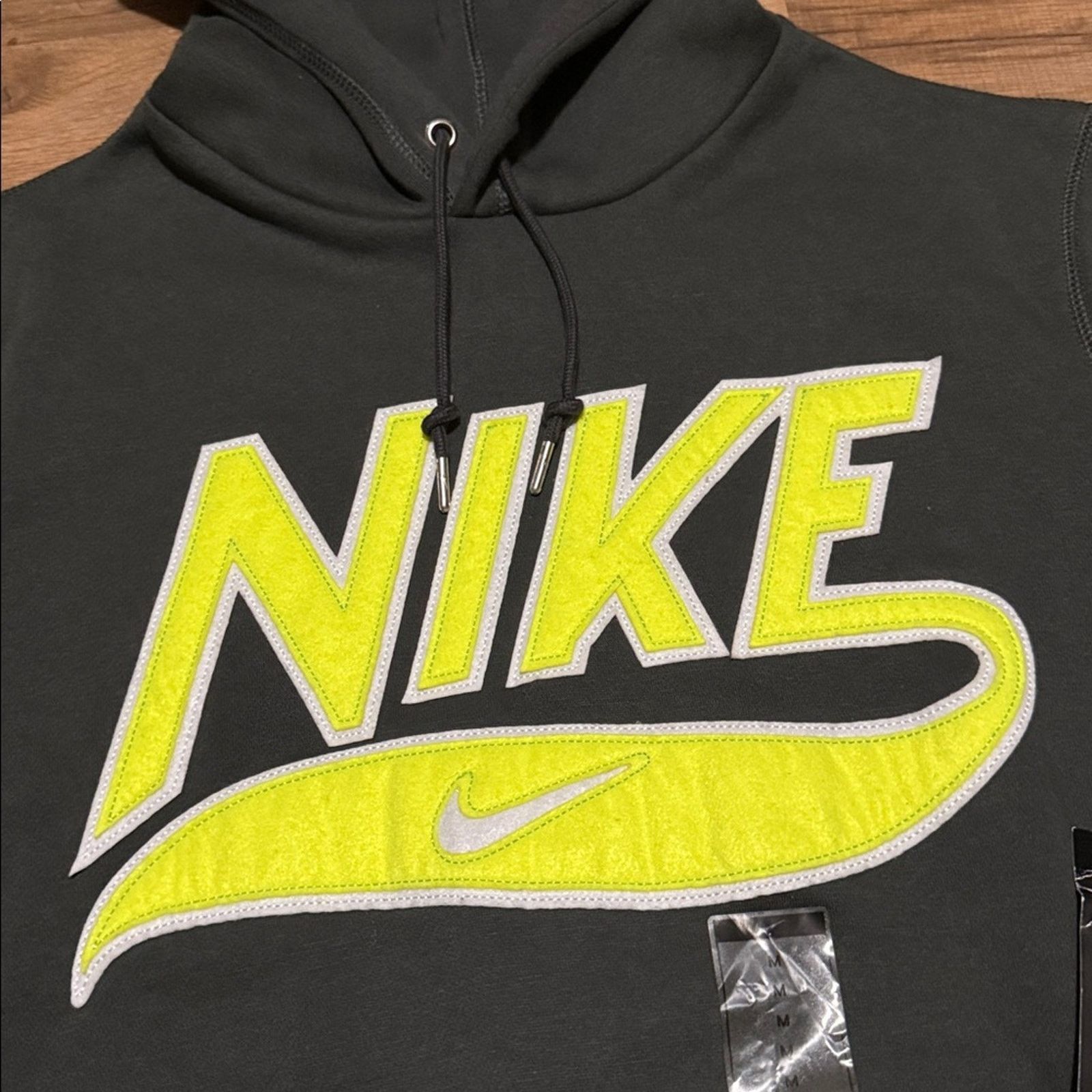 Nike 2012 Nike Spell Out Center Swoosh Hoodie Sweatshirt Size US M / EU 48-50 / 2 - 4 Thumbnail