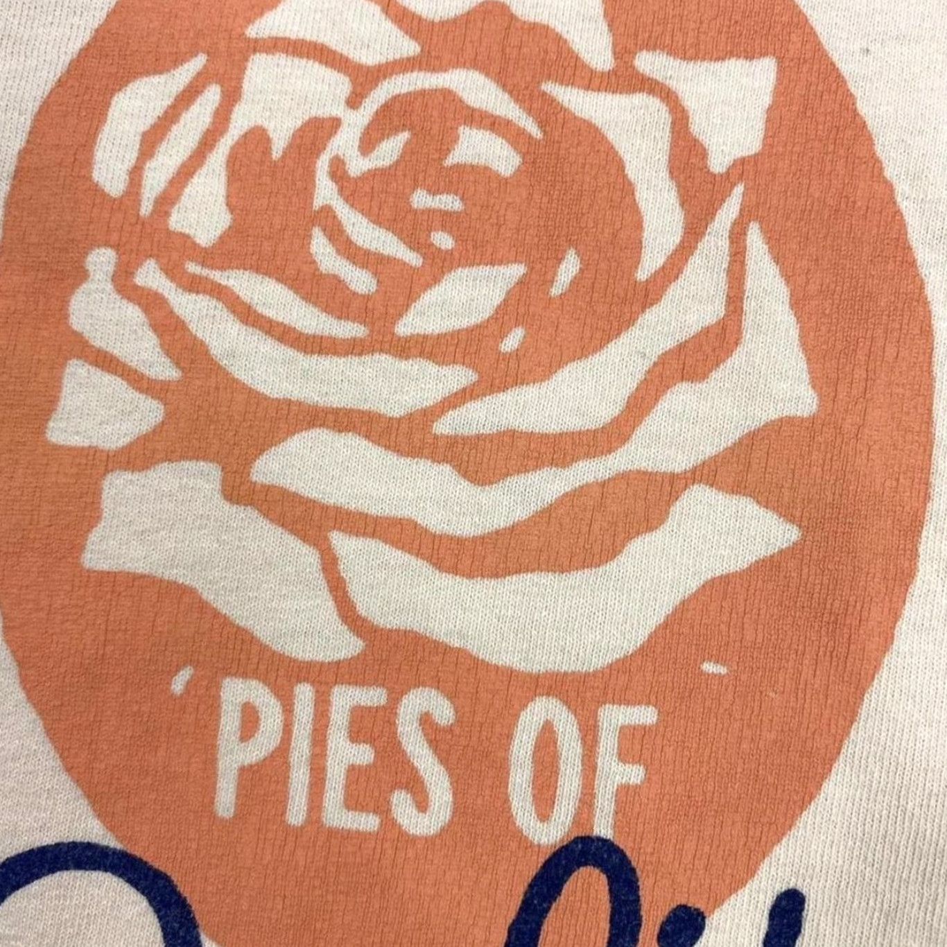 Comfort Colors Buxton Hall Bakery “Asheville” Souvenir Spellout Graphic T-Shirt Medium Men Cream Peach Size US M / EU 48-50 / 2 - 4 Thumbnail