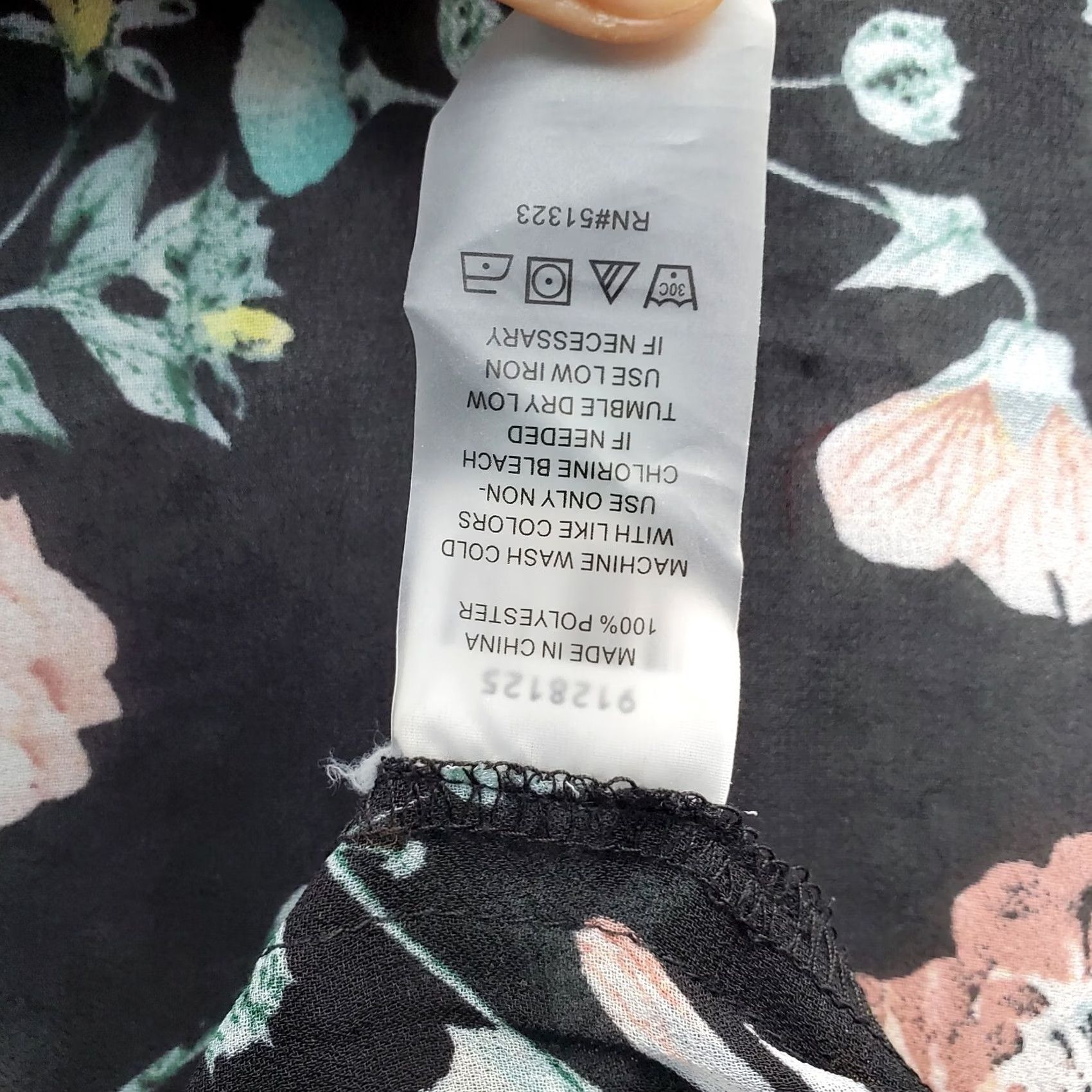 Vince Camuto Vince Camuto Kimono Top Womens XS Multi Floral Open Front Shirt Size XS / US 0-2 / IT 36-38 - 4 Thumbnail
