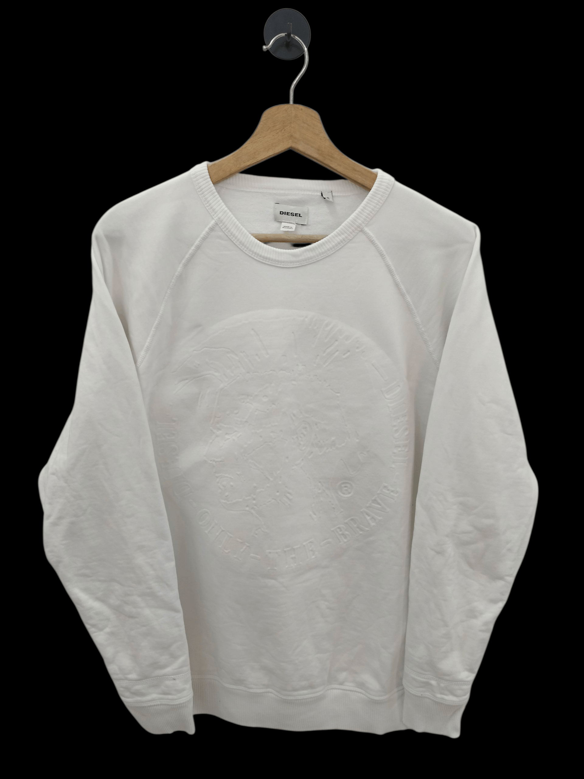 Diesel Diesel "Only The Brave" Indian Head Embossed Logo Sweat Size US S / EU 44-46 / 1 - 1 Thumbnail