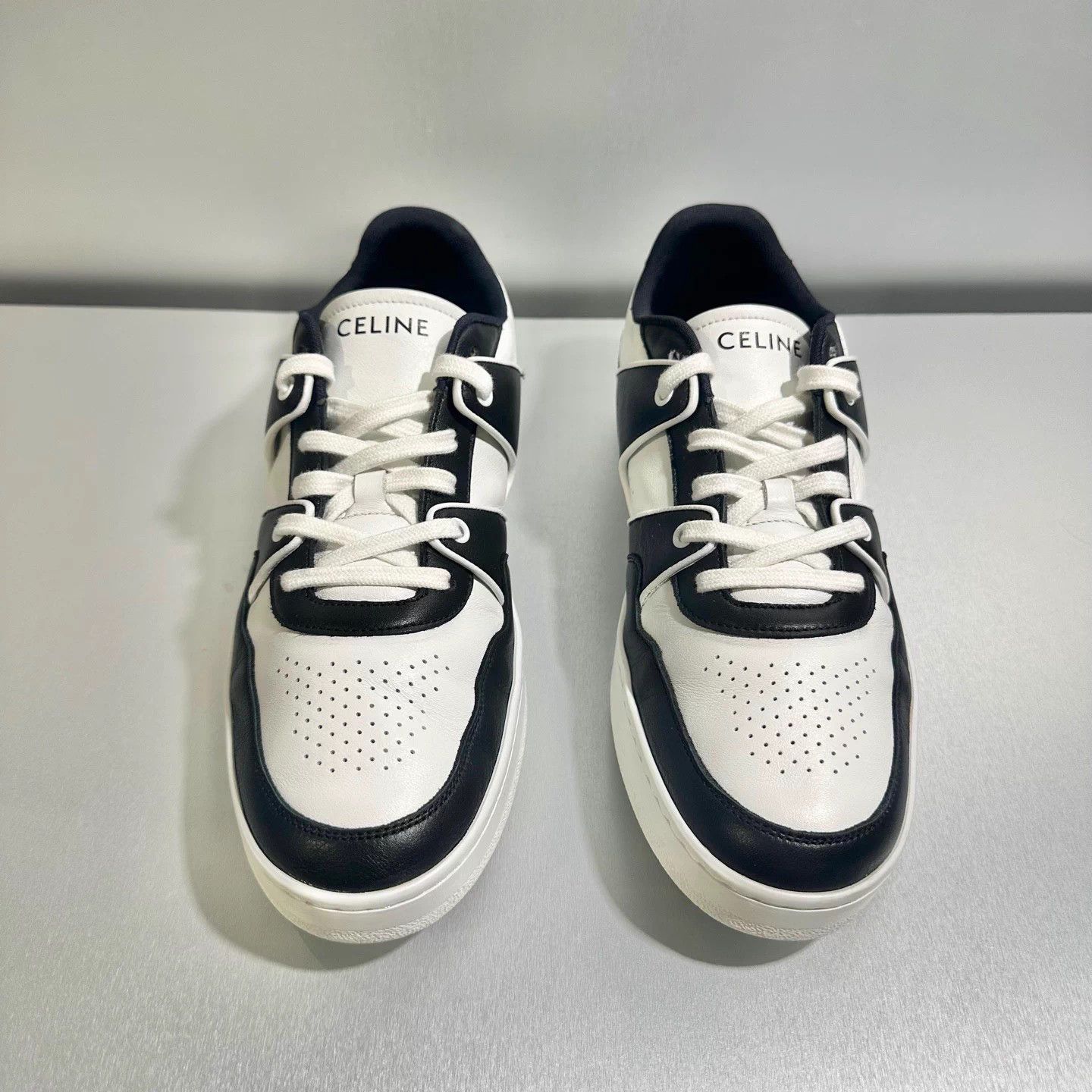 Celine Celine Black & White Panda Like New Sneakers 43 Size US 10 / EU 43 - 2 Thumbnail
