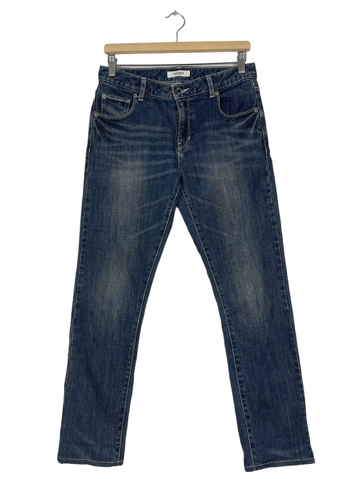 GOSTAR DE FUGA Morgan Homme High Waist Flare Jeans Size US 30 / EU 46 - 1 Thumbnail
