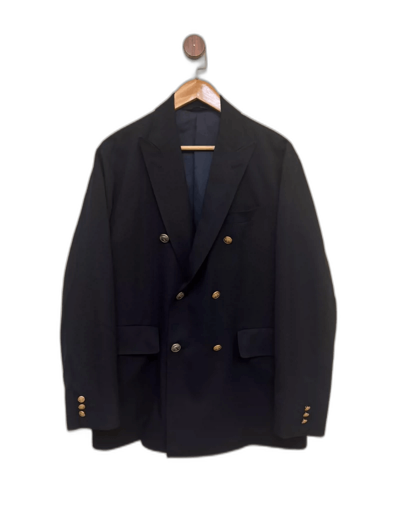 Japanese Brand J.Press York Street Blazer with Unique Buttons Size US L / EU 52-54 / 3 - 1 Thumbnail
