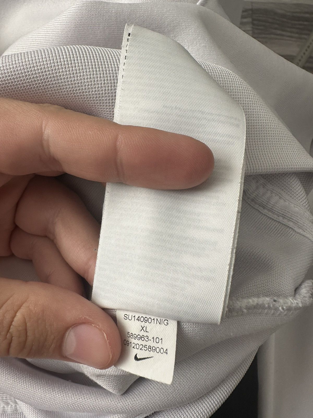 Nike Nike England Vintage White Track Top Jacket Hype y2k size XL Size US XL / EU 56 / 4 - 6 Thumbnail