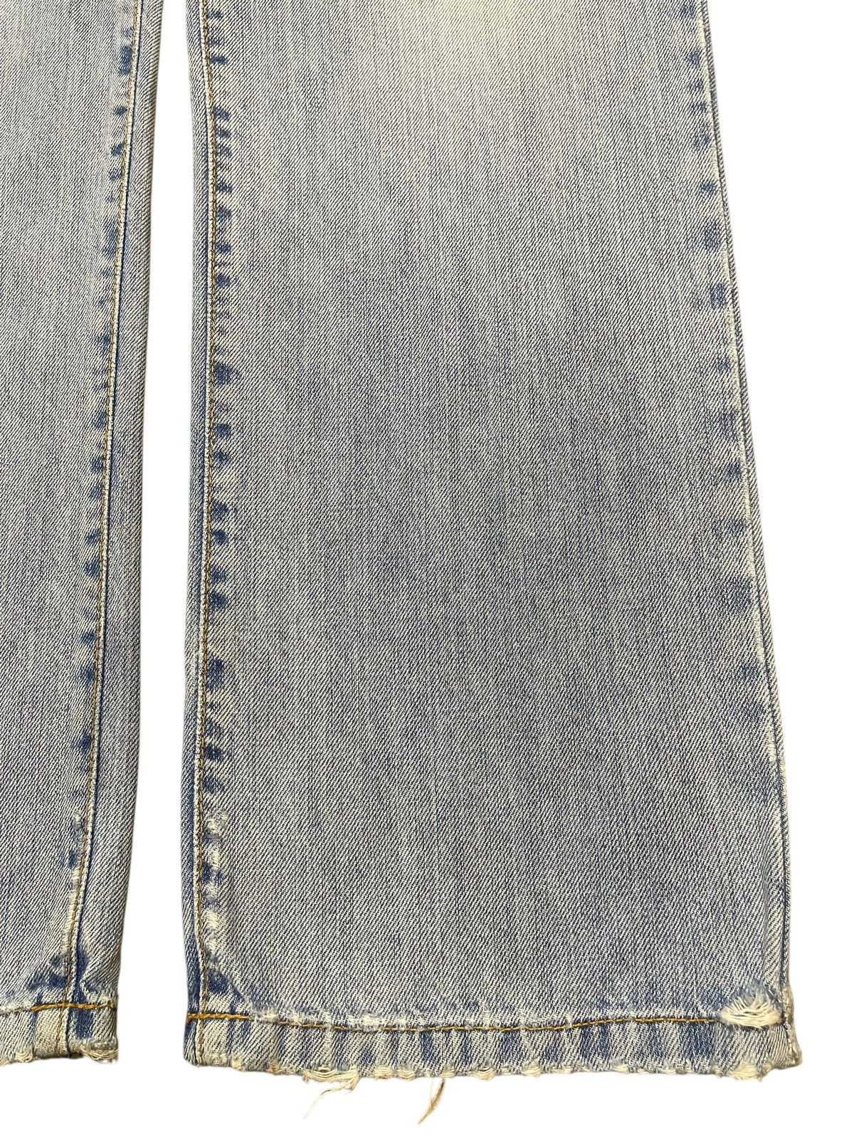 Dolce & Gabbana Vintage Dolce Gabbana Mud Faded Wash Distressed Loose Jeans Size US 31 - 8 Thumbnail