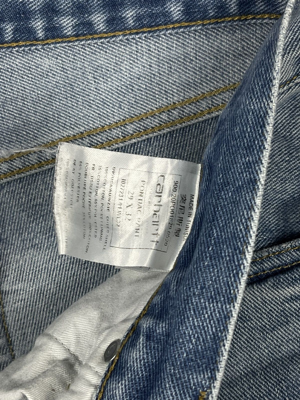 Carhartt Wip Carhartt WIP Pontiac Pant Men’s Jeans Size W29 L32 Size US 29 - 11 Thumbnail