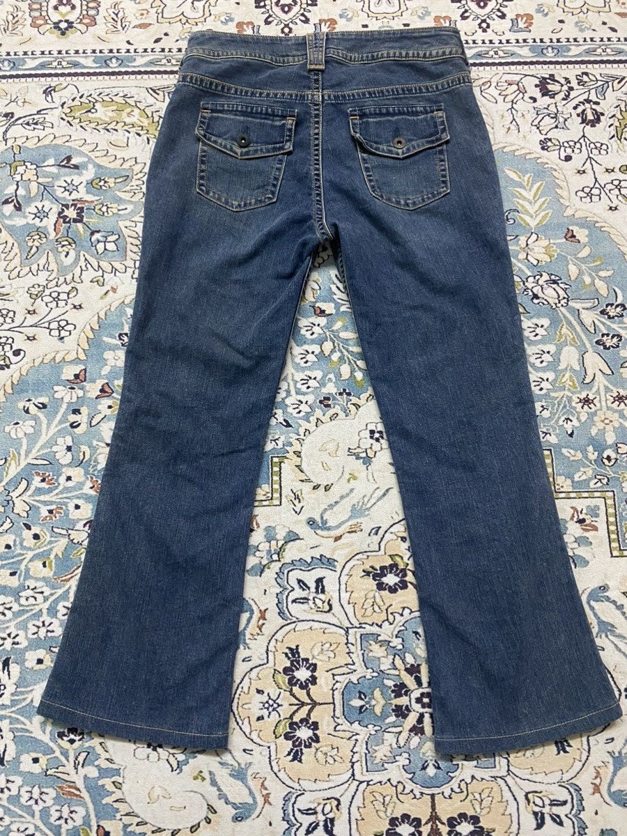 Vintage 🔥 Flared Jeans X Happy Face Size 30" / US 8 / IT 44 - 6 Thumbnail