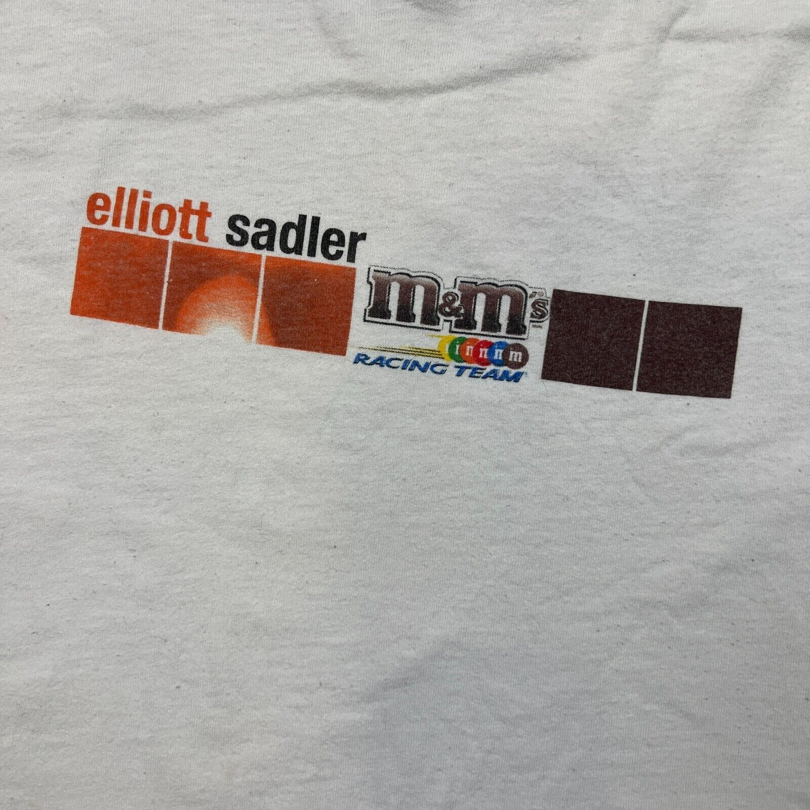 NASCAR × Vintage × Winners Circle VTG 2005 M&M's Elliot Sadler T Shirt 2XL NASCAR Racing Tee Size US XXL / EU 58 / 5 - 6 Thumbnail