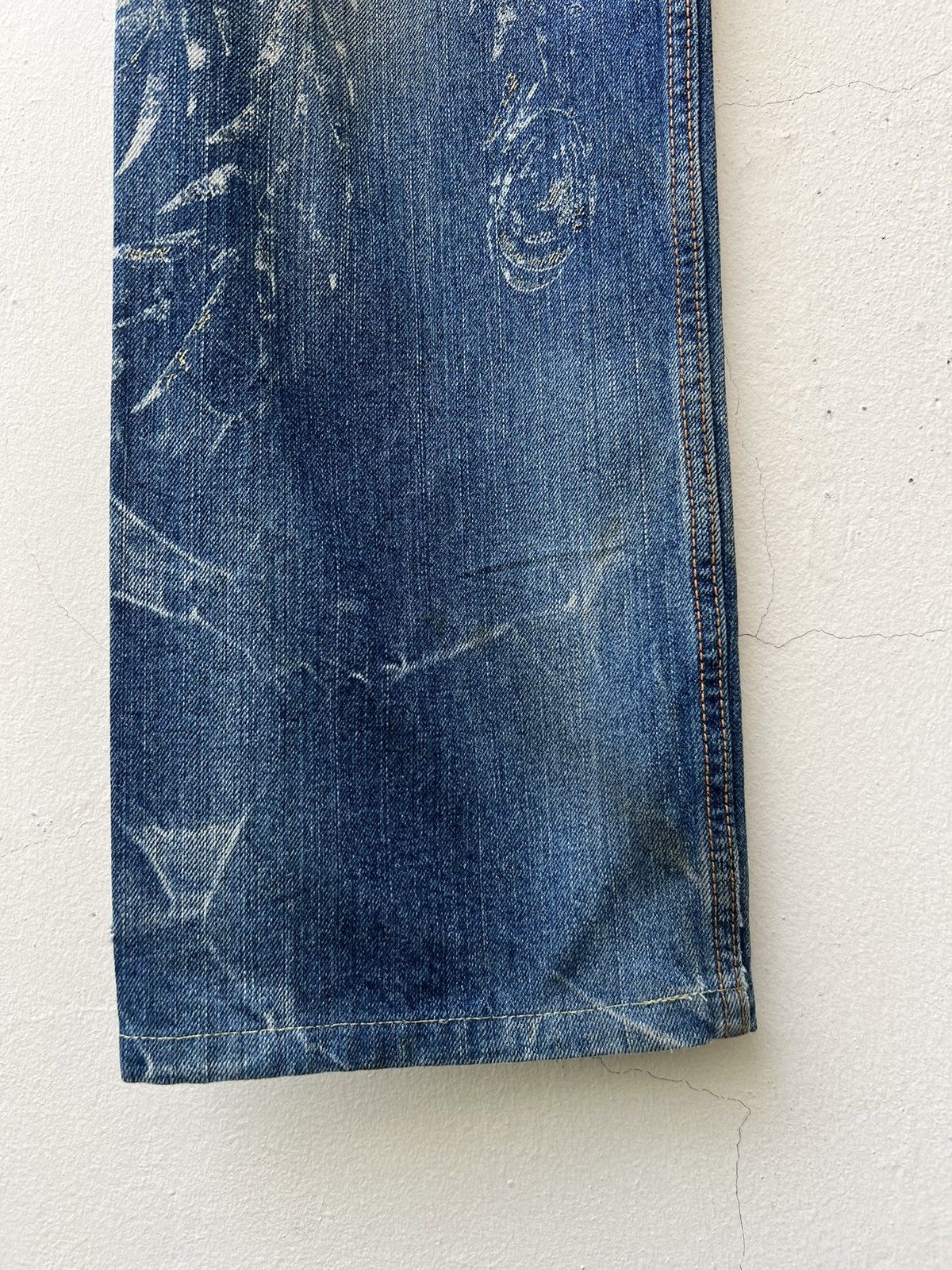 Eternal Vintage Eternal Japan Dirty Mud Denim Painter Jeans Size US 30 / EU 46 - 9 Thumbnail