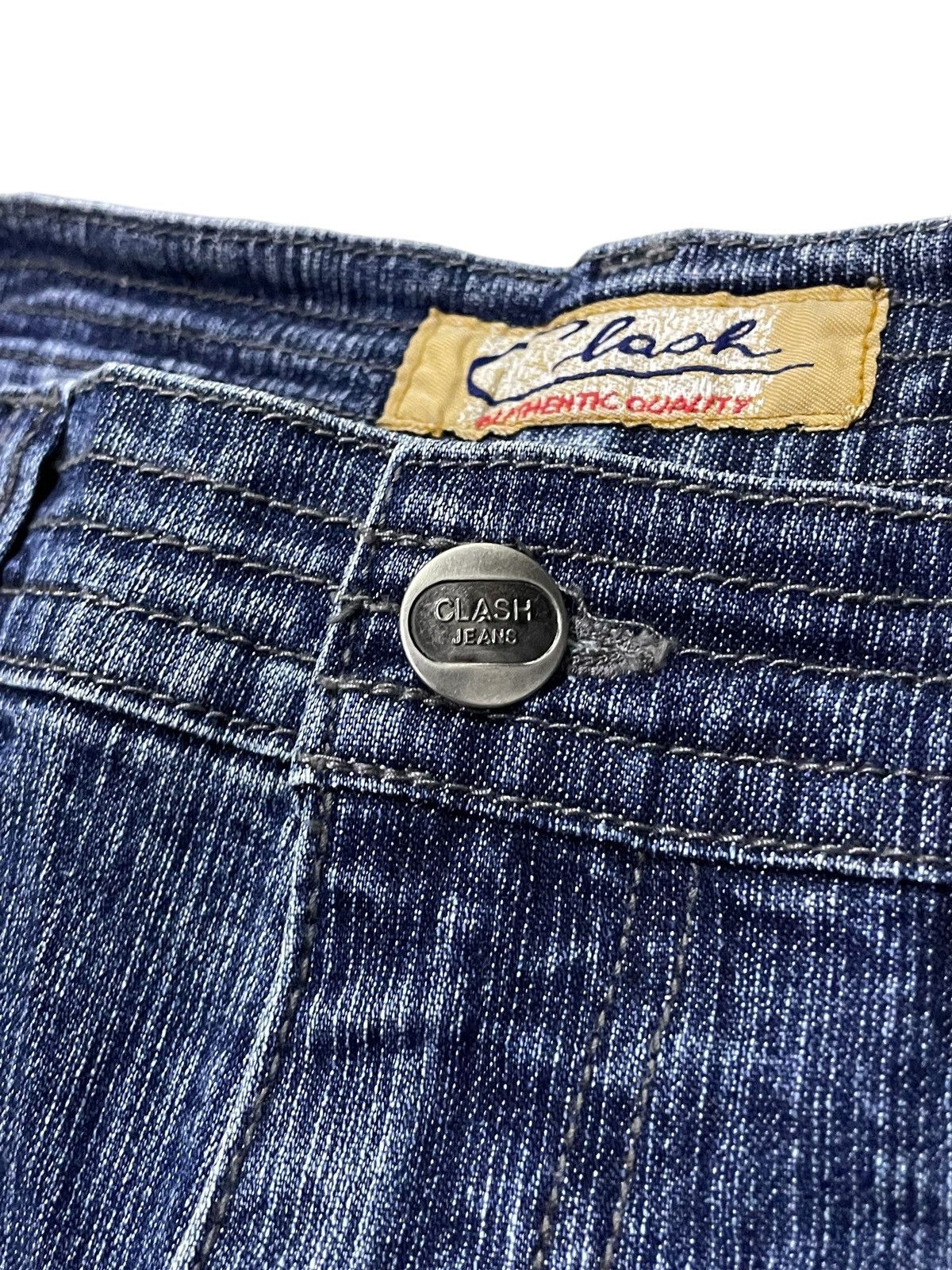 Other Clash Jeans Archive Bondage Junya Style Flare Denim Size US 33 - 11 Thumbnail