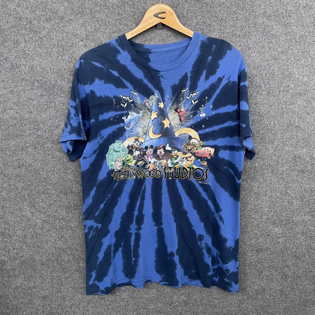 Universal Studios × Vintage Vintage 2008 Disney Pixar Hollywood Studios Tie Dye Tee Size US M / EU 48-50 / 2 - 1 Thumbnail