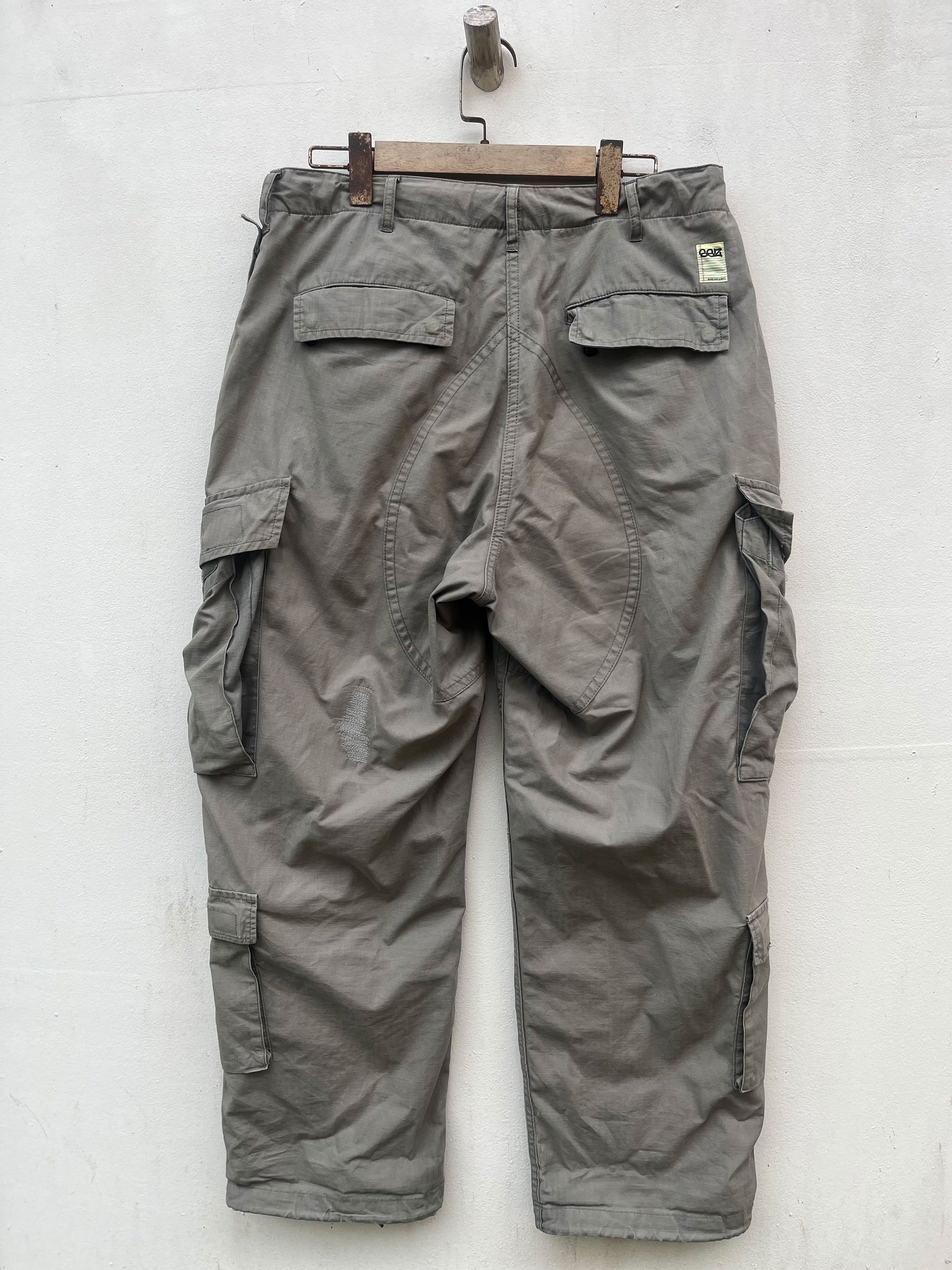 Beams Japan Beams Surf Skate Grid Camouflage Pocket Parachute Military Size US 32 / EU 48 - 6 Thumbnail