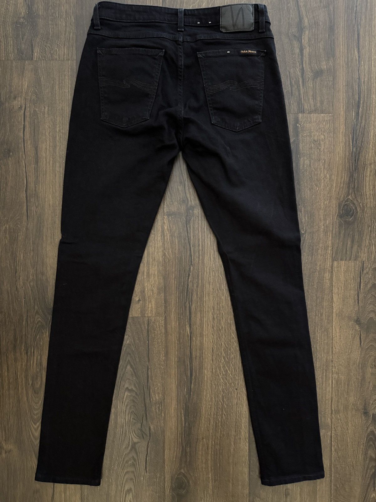 Nudie Jeans Nudie Jeans - Skinny Lin Black Size US 31 - 2 Thumbnail