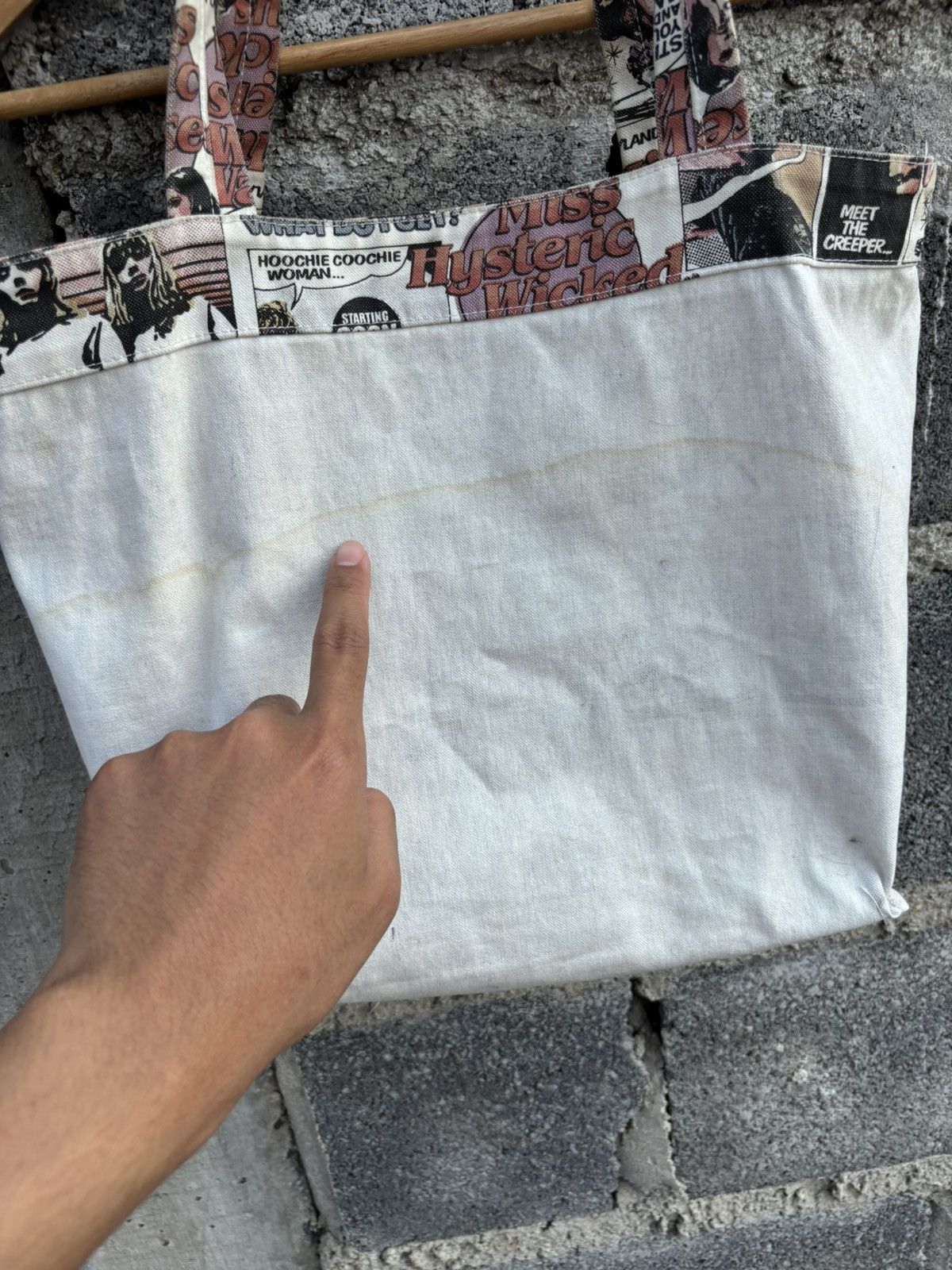 Hysteric Glamour Vintage Hysteric Glamour Bag Y2K Tote Size ONE SIZE - 11 Thumbnail