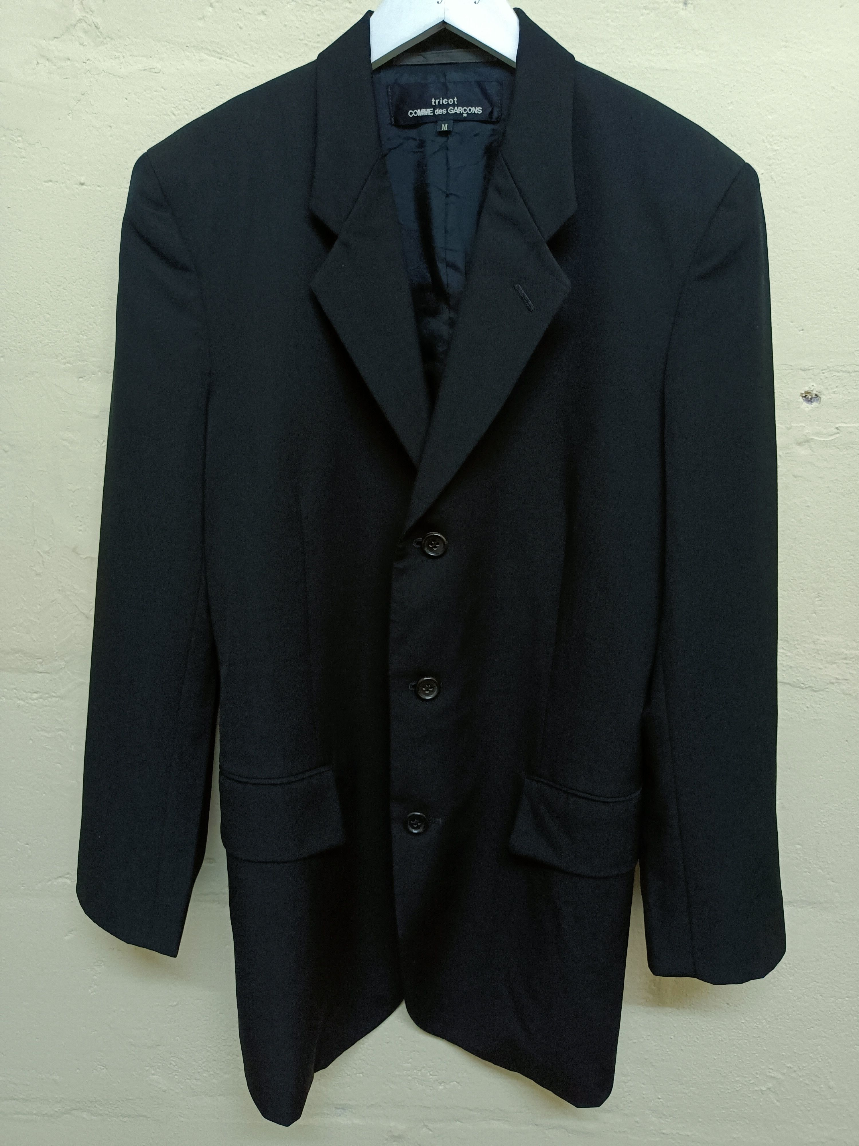 Vintage 🔥Rare🔥Vintage tricot COMME des GARCONS 3B Jacket TJ-05052M |  Grailed