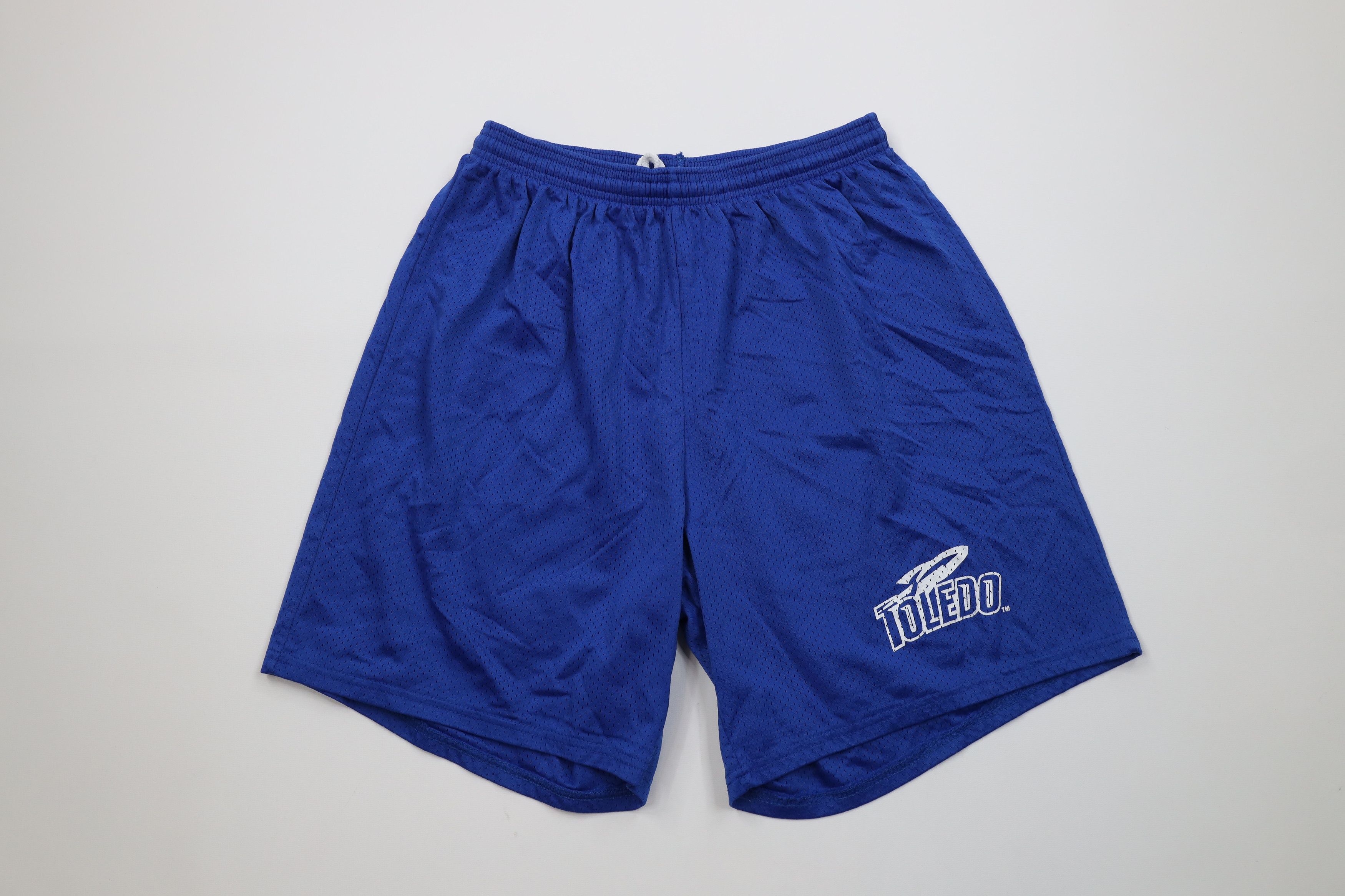 Vintage Vintage 90s University of Toledo Football Above Knee Shorts Size US 36 / EU 52 - 1 Thumbnail
