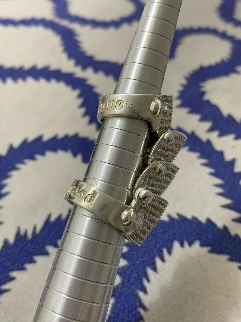 Vivienne Westwood Vivienne Westwood Vintage Saturn early full diamond armor Size ONE SIZE - 6 Thumbnail