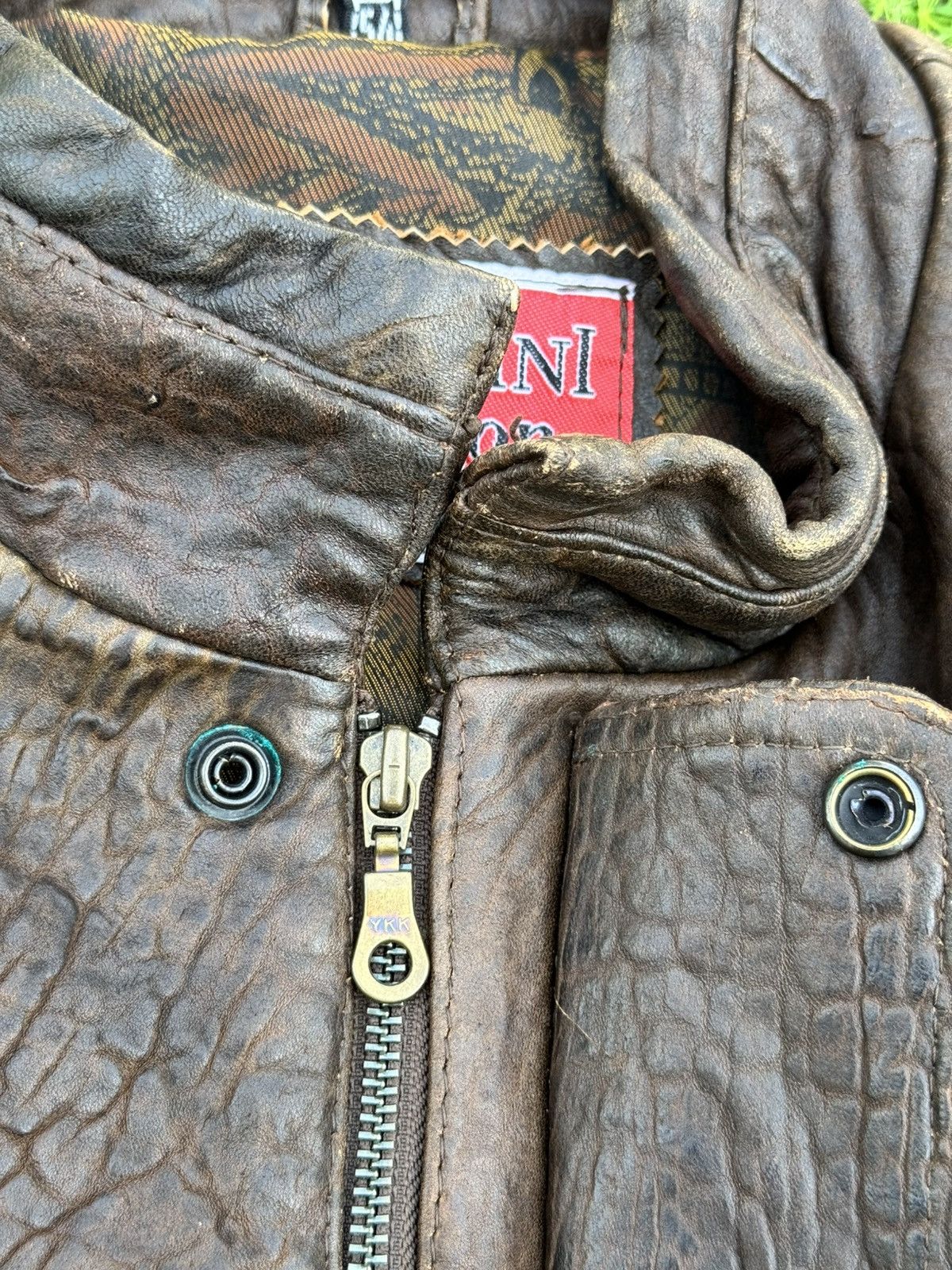 Fratelli Rossetti vintage brown leather jacket from the Rosselini collection Size US L / EU 52-54 / 3 - 6 Thumbnail