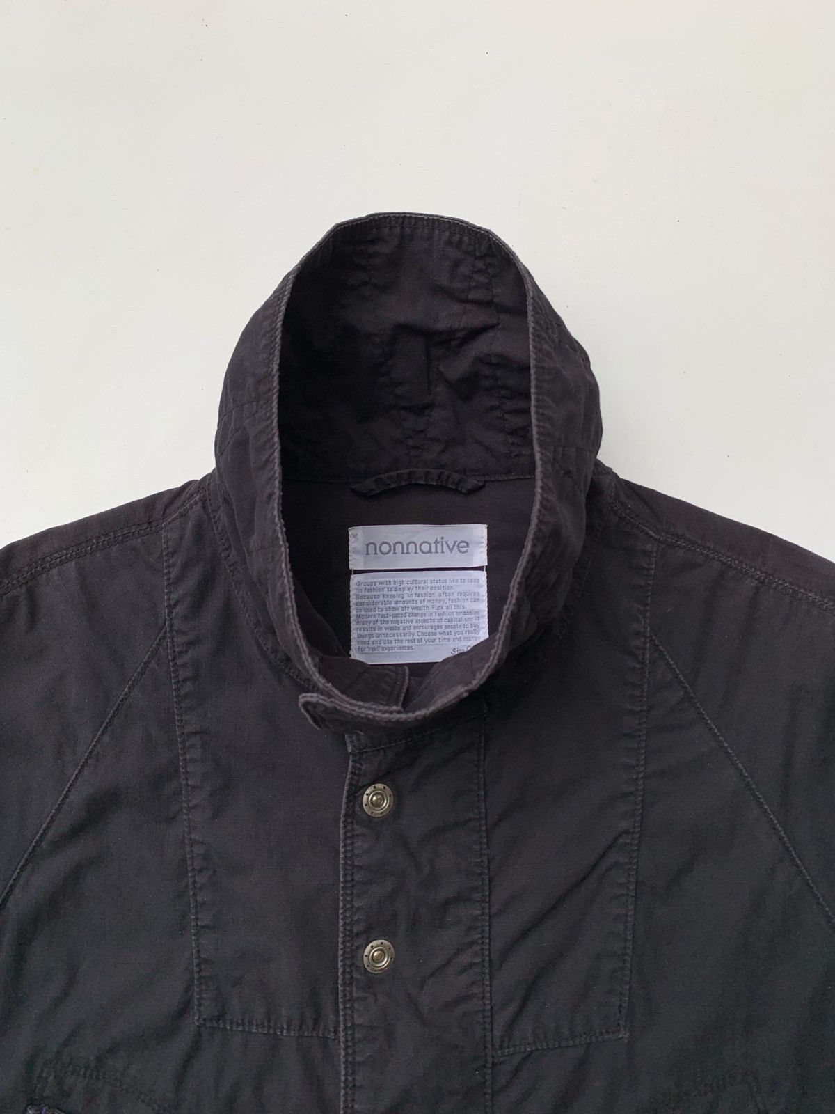 Nonnative nonnative ripstop funnel neck military jacket Size US L / EU 52-54 / 3 - 3 Thumbnail