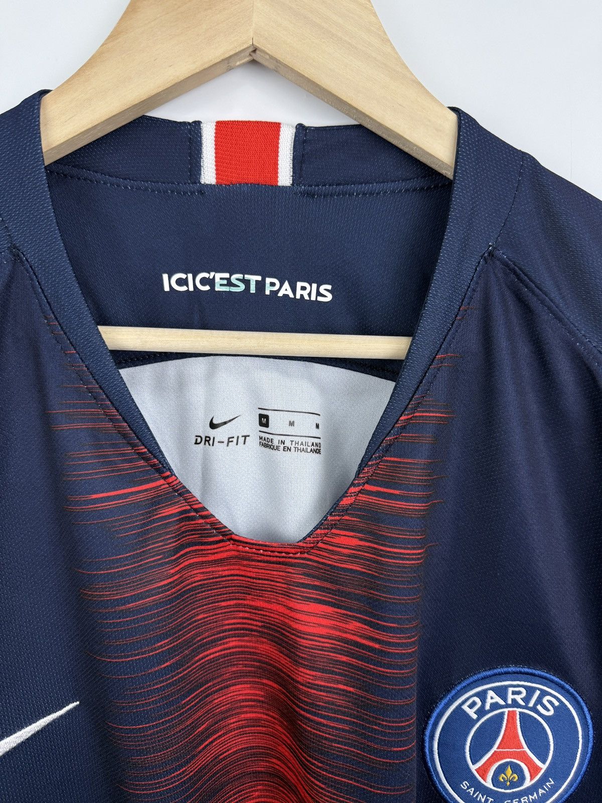 Nike 🇫🇷 Nike PSG Paris Saint Germain 2018 Soccer Jerseys T-Shirt Size US M / EU 48-50 / 2 - 5 Thumbnail