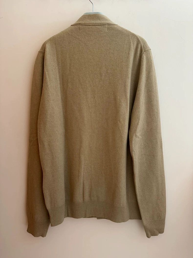 Comme des Garcons Comme Des Garcons Wool Cardigan Camel V-Neck Knit Size US M / EU 48-50 / 2 - 3 Thumbnail