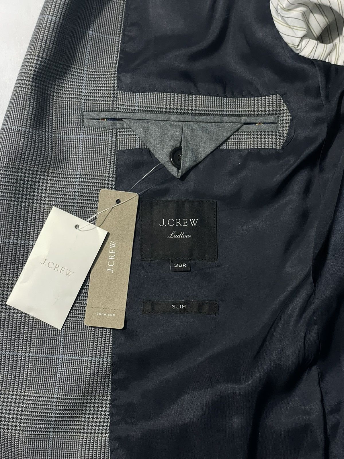 J.Crew J.Crew Ludlow Slim-fit Suit Jacket Size 36R - 4 Thumbnail