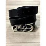Japanese Brand × Vintage A8 - Y2K Silver Buckle Belt Size 32 - 2 Thumbnail