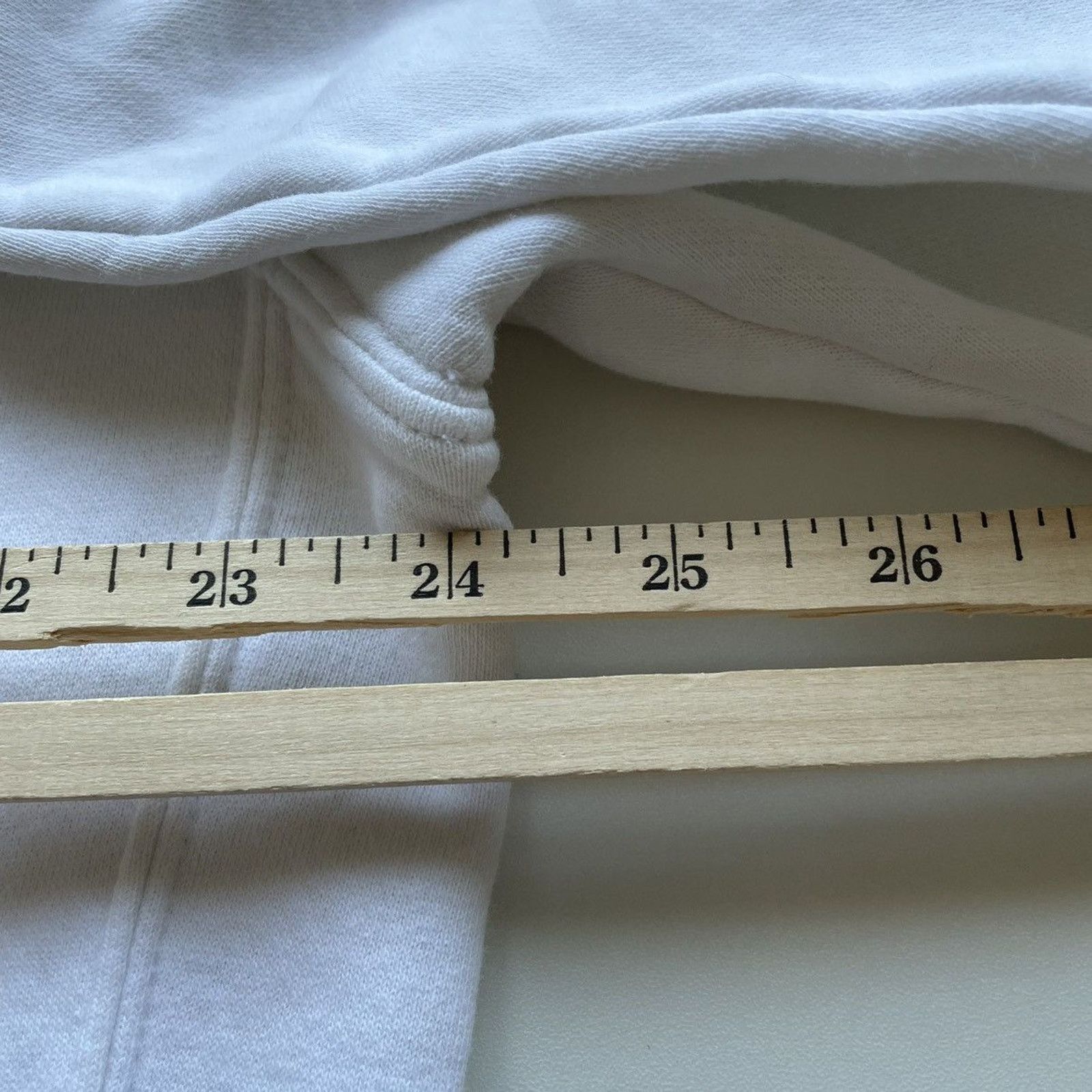 Nike × Vintage Vintage Y2K Nike Swoosh Hoodie Sweatshirt Large White Rare Size US L / EU 52-54 / 3 - 4 Thumbnail