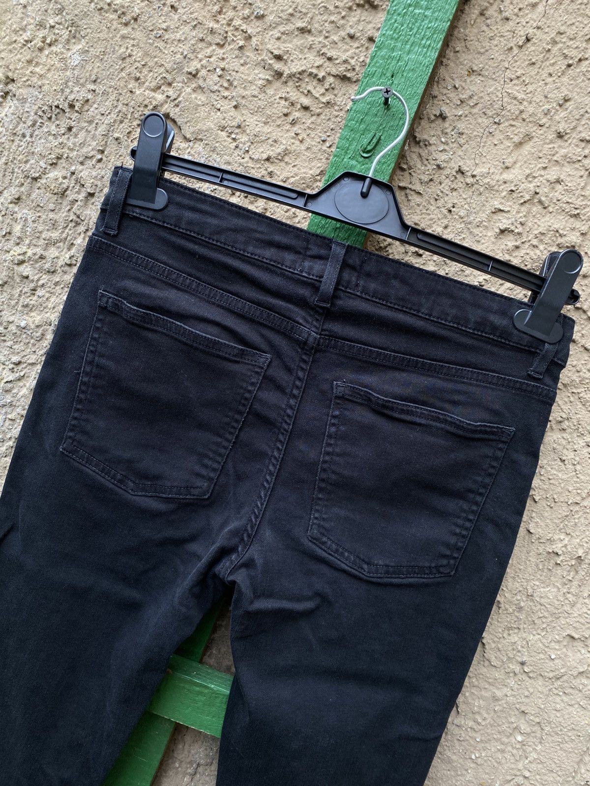 Acne Studios Acne Studios Skin 5 Black Skinny Denim Pants 28/32 Women’s Size 28" / US 6 / IT 42 - 6 Thumbnail