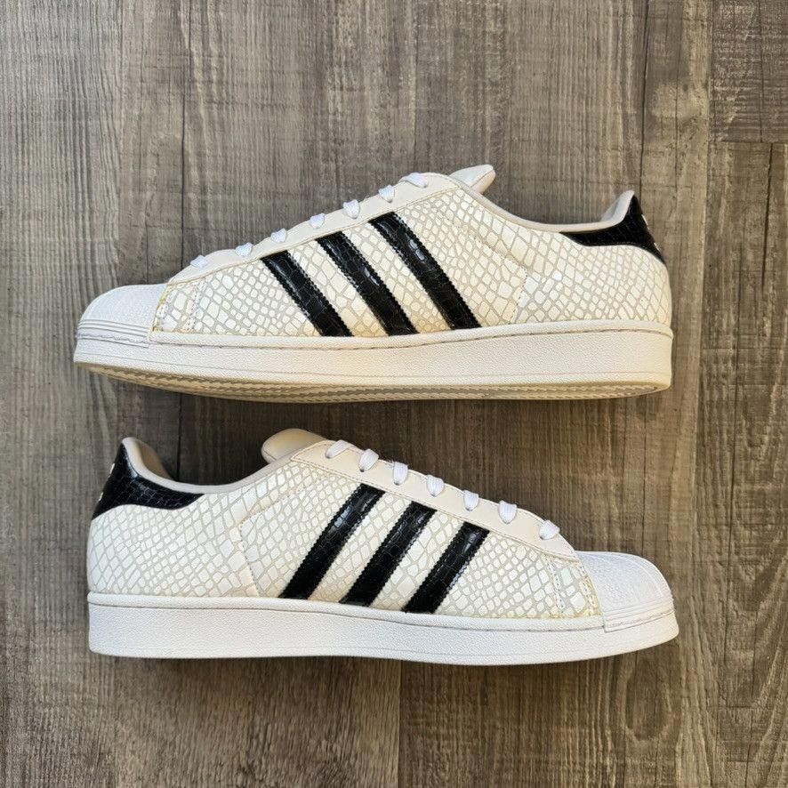 Adidas ADIDAS • Superstar C "White Black" (13M) Size US 13 / EU 46 - 3 Thumbnail