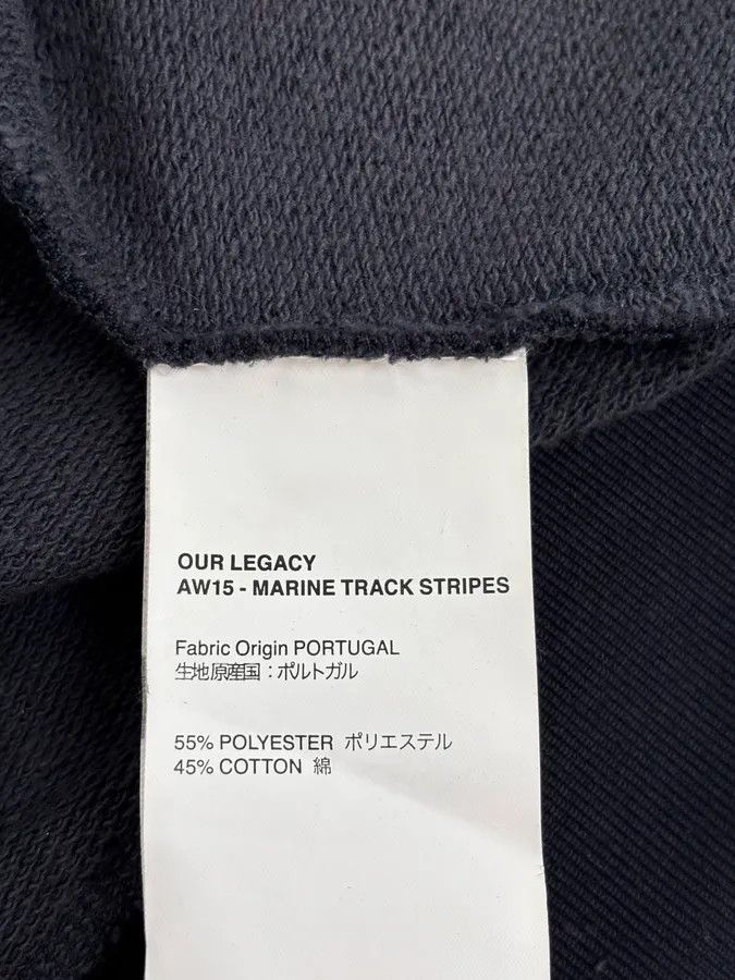 Our Legacy AW2015 Our Legacy Navy Track Stripes Jacket Size US M / EU 48-50 / 2 - 12 Thumbnail