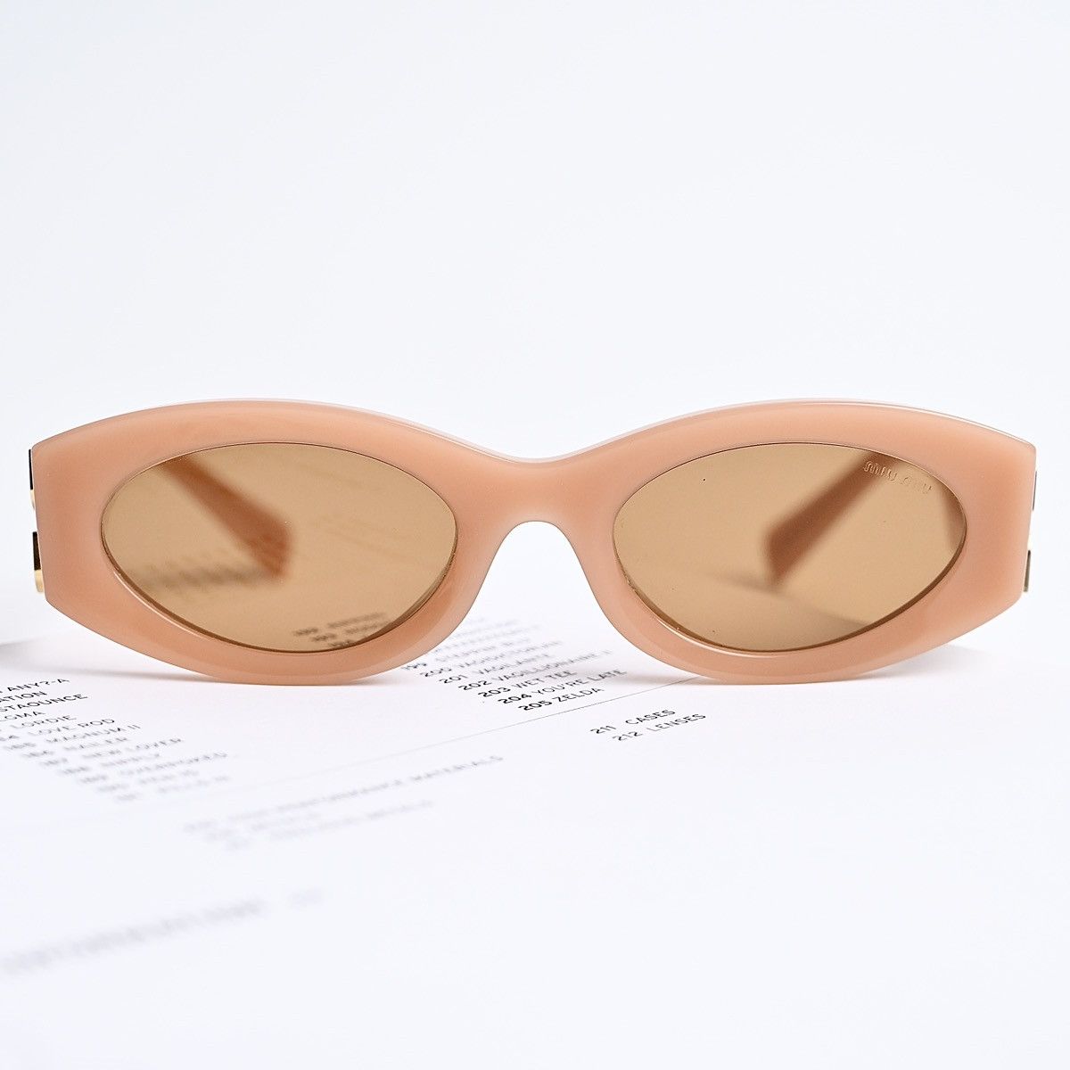Miu Miu MIU MIU 0MU 11WS SUNGLASSES Size ONE SIZE - 6 Thumbnail