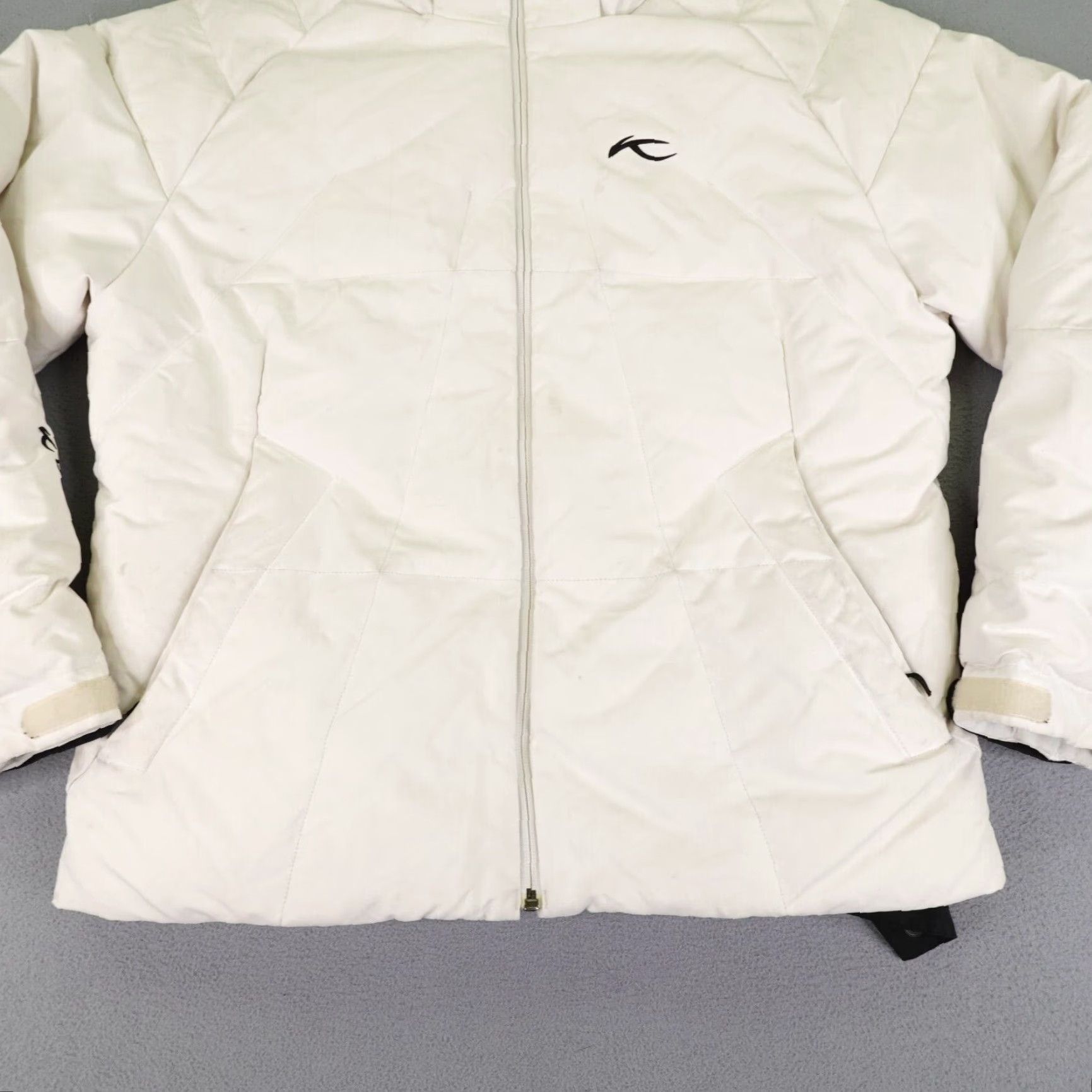 KJUS KJUS Jacket Womens Large 40 White Goose Down Puffer Parka Ski Snowboard Size L / US 10 / IT 46 - 4 Thumbnail