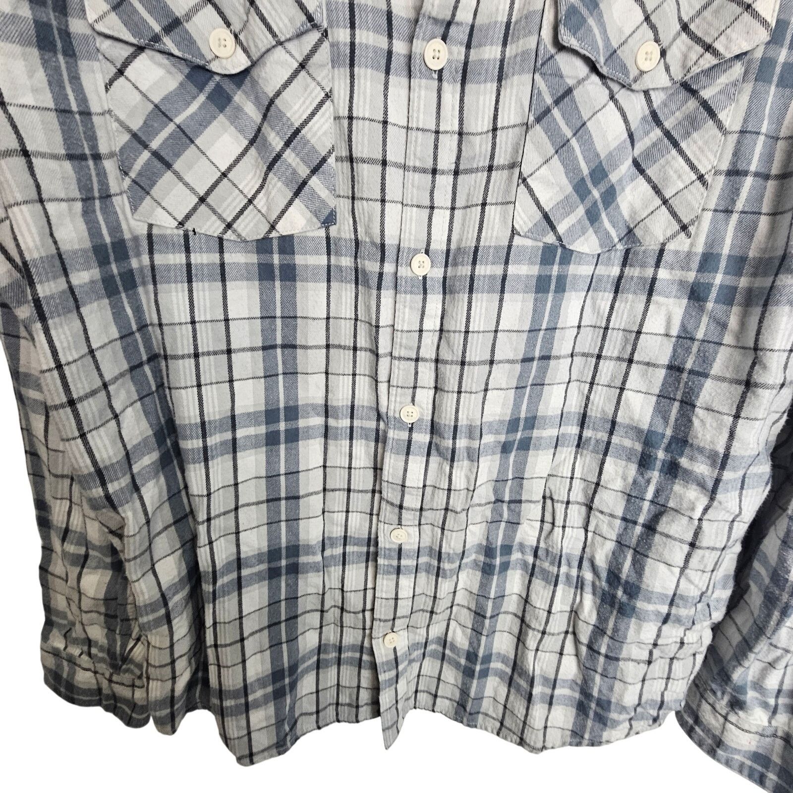 RVCA RVCA Mens Flannel Shirt Plaid Sz XL Gorpcore Outdoor Grunge Size US XL / EU 56 / 4 - 3 Thumbnail