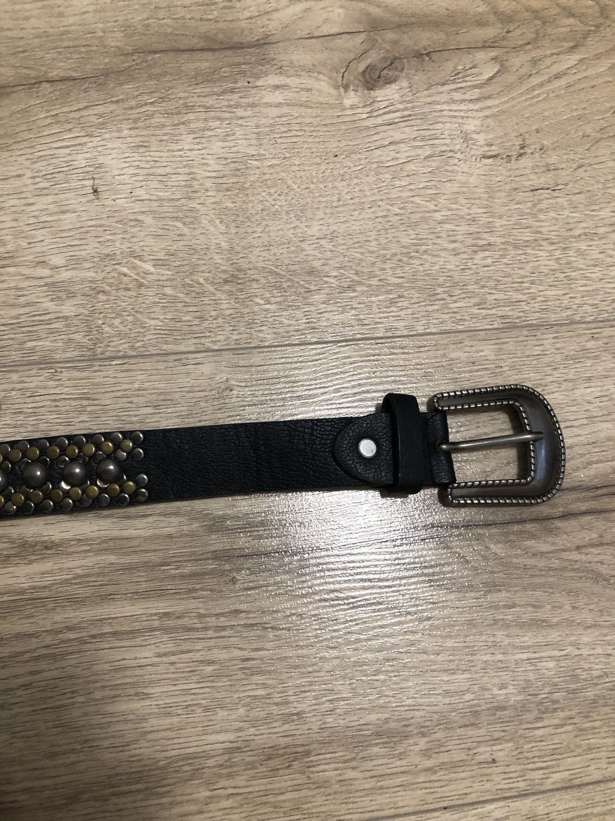 Other Vintage Belts Y2K Rhinestones Punk leather belt Japanese Size ONE SIZE - 7 Thumbnail
